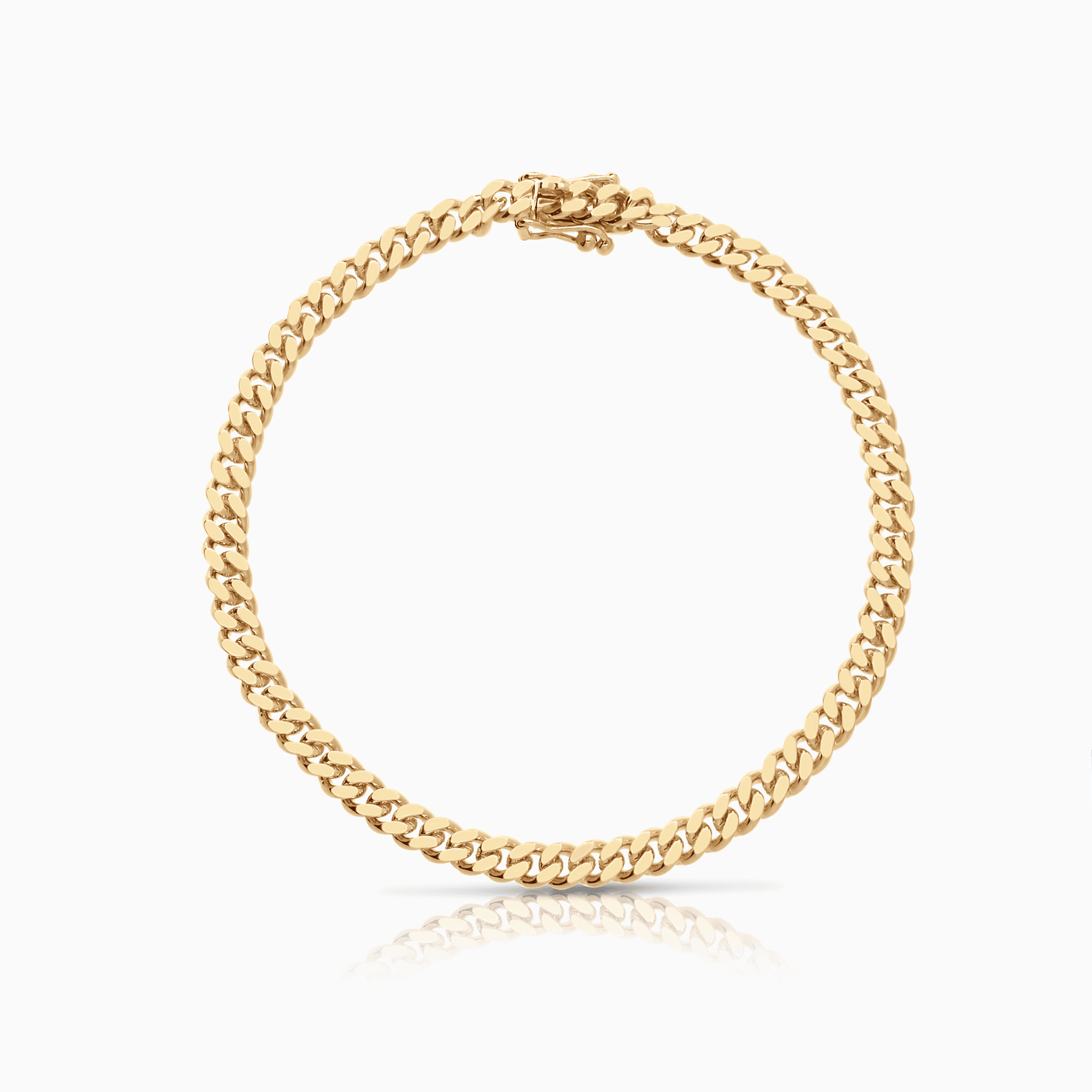 Curb bracelet 10.85g 18K gold