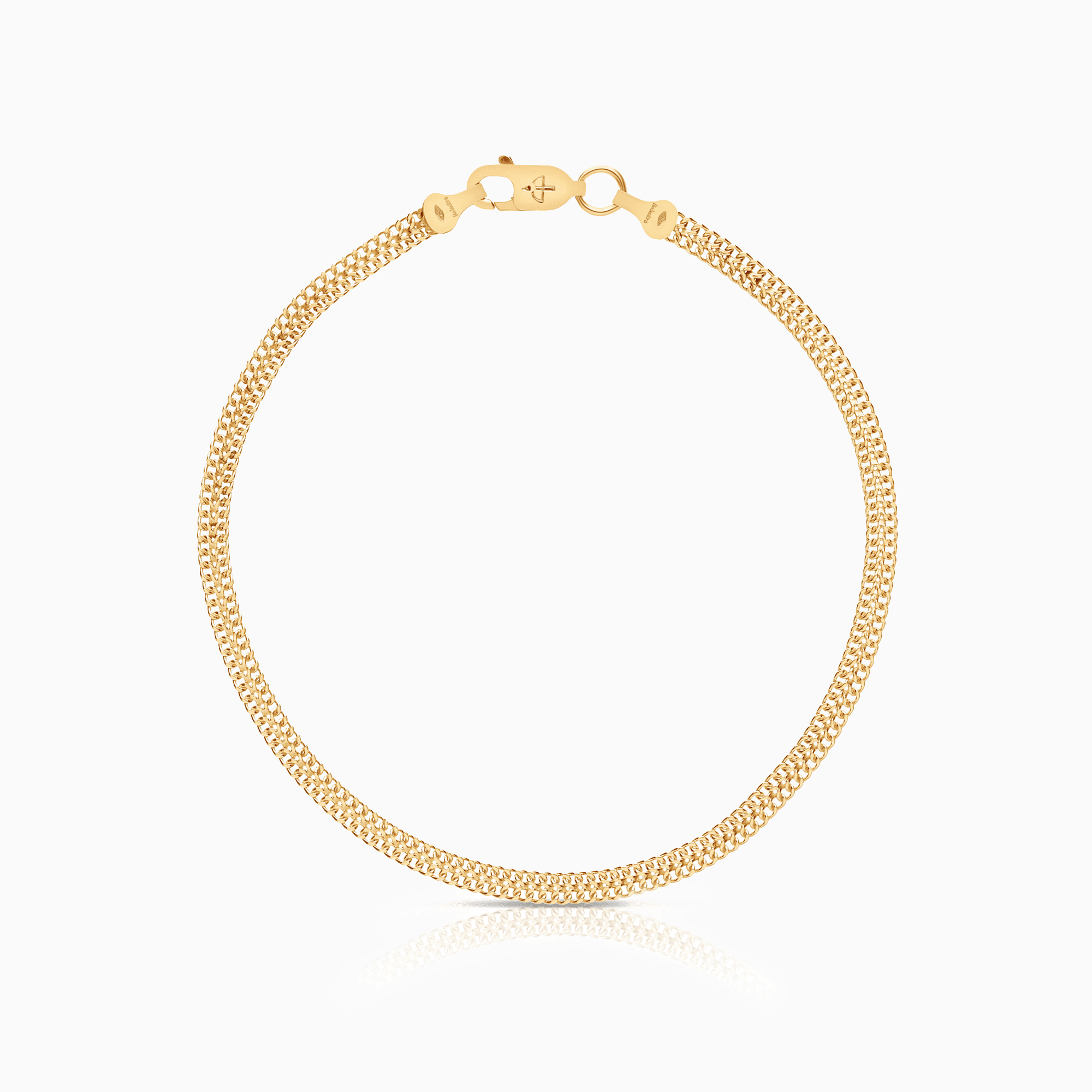 Fishbone bracelet 3.08g 18K gold
