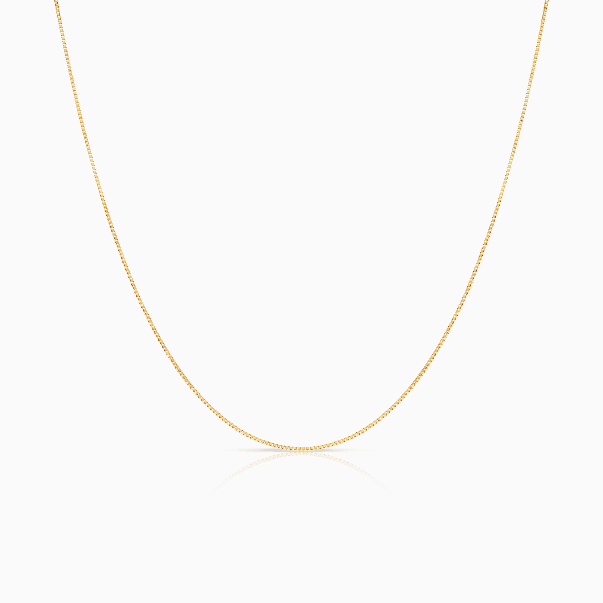 Veneziakedja 40cm 18K guld