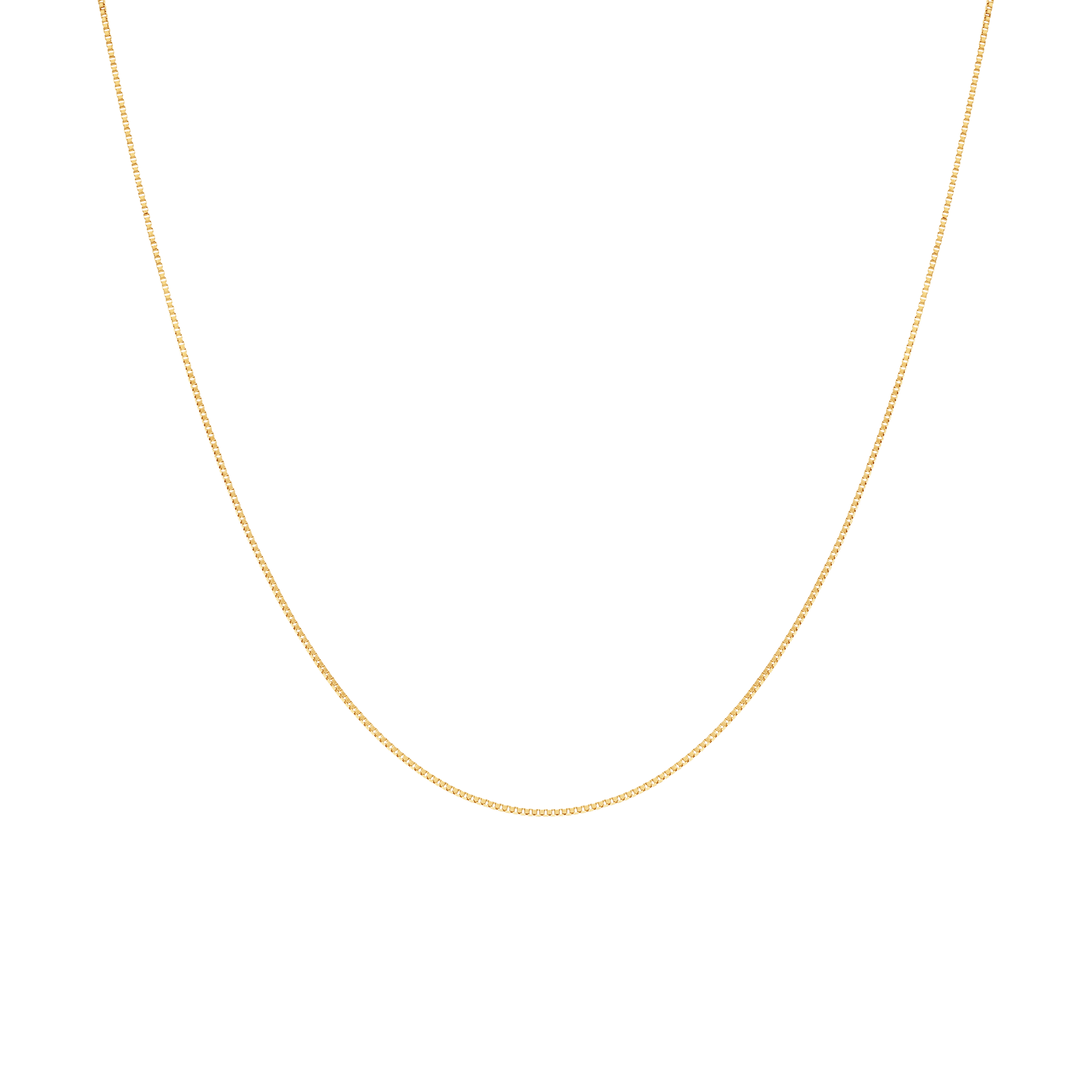 Veneziakedja 40cm 18K guld