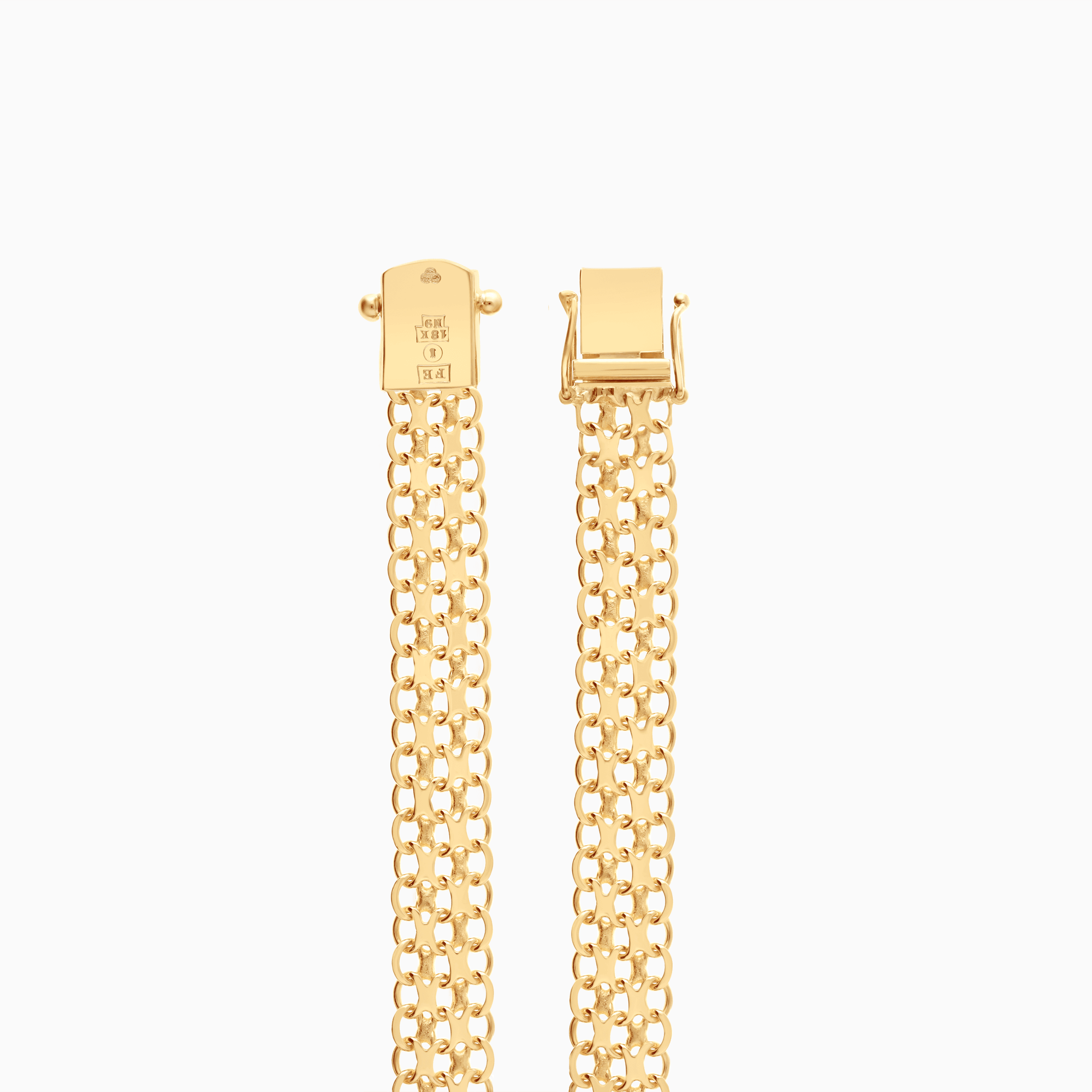 X-länk armband 10,72g 18K guld