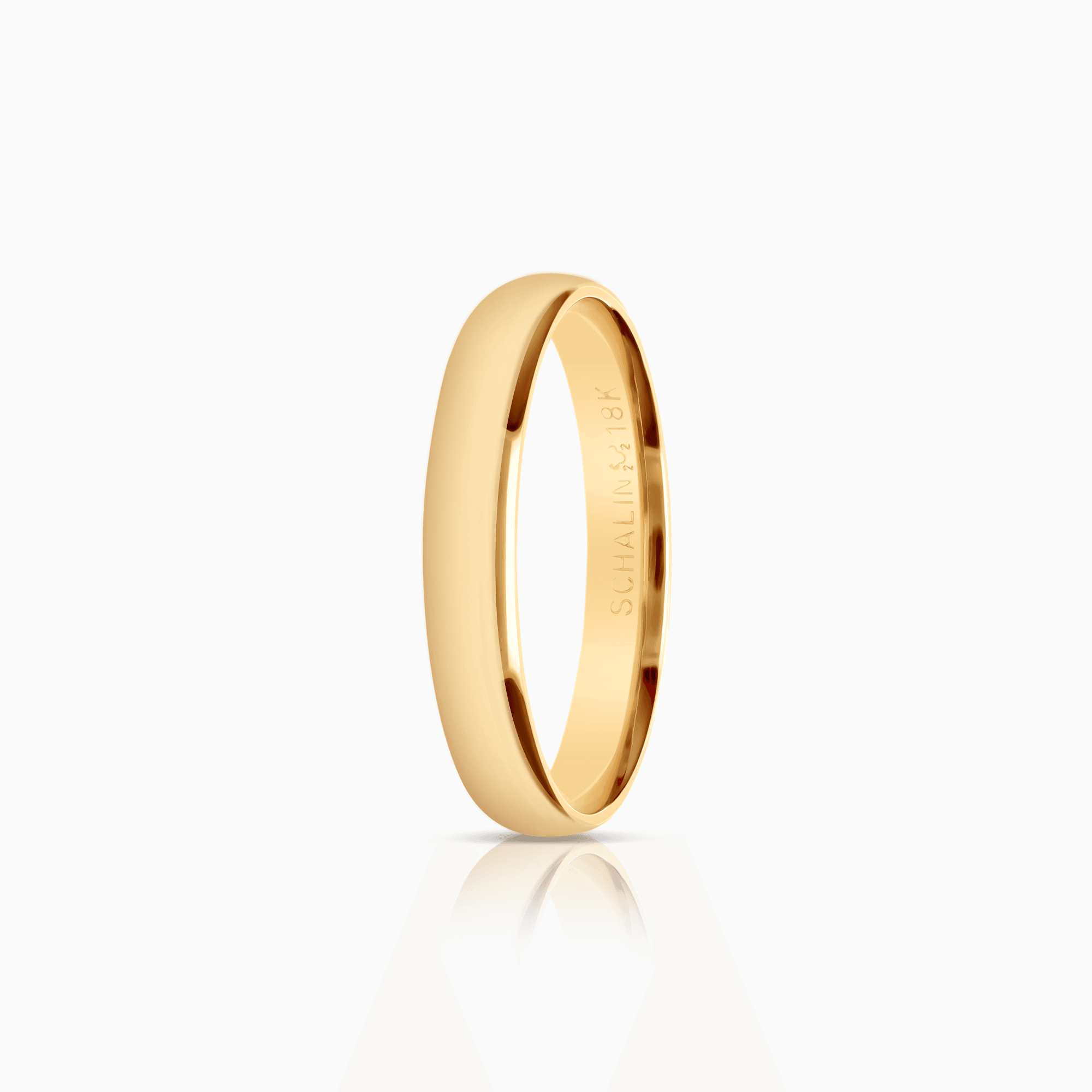 Schalins plain ring 2.74g 18K gold