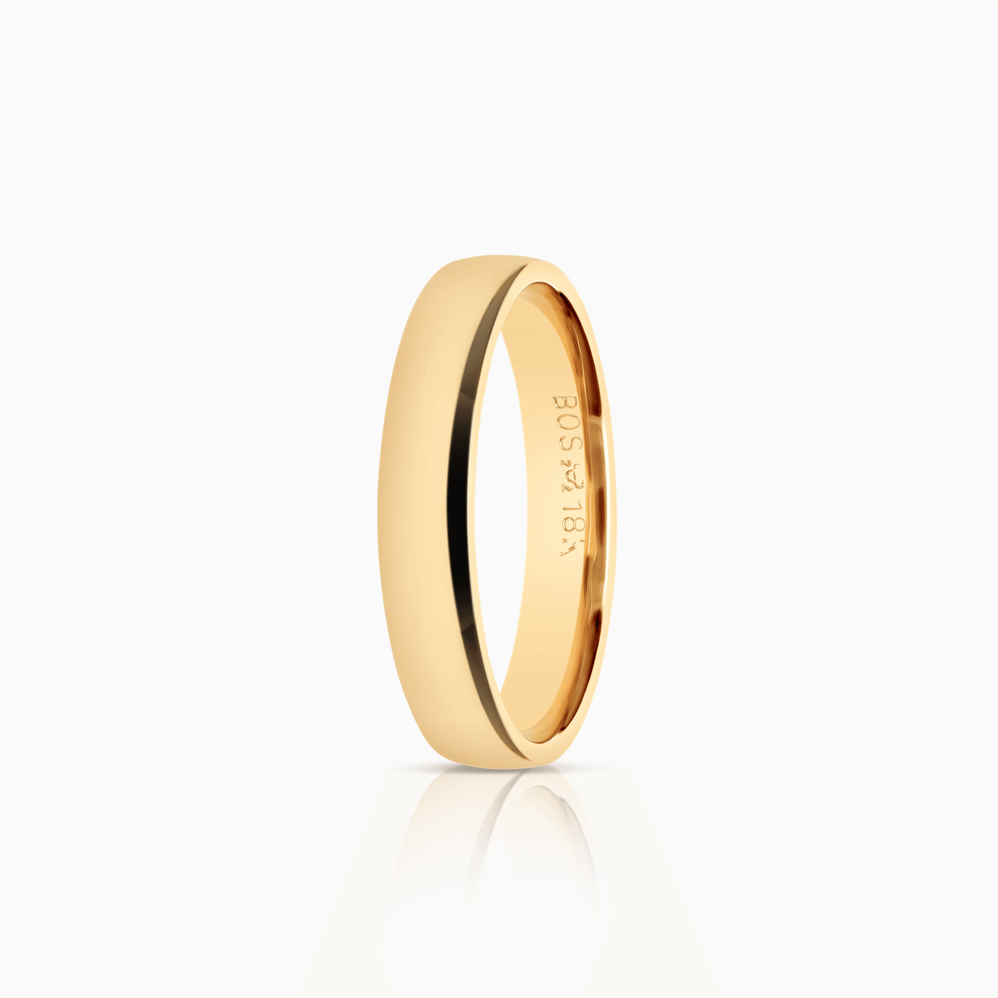 Schalins plain ring 3.84g 18K gold