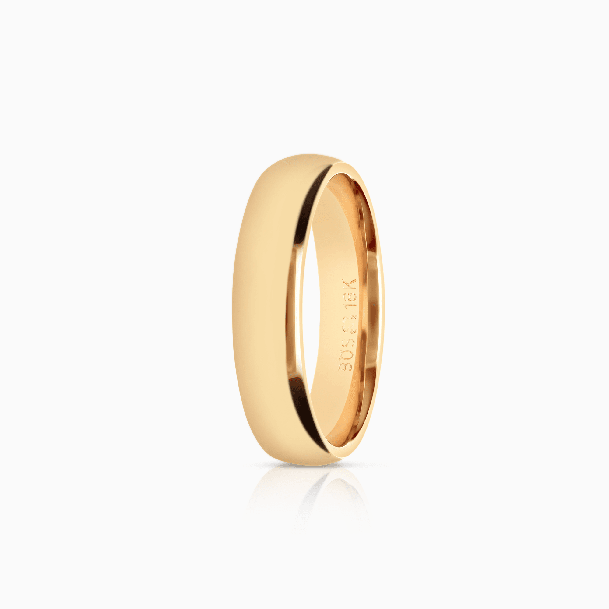 Schalins Plain Ring 6.40g 18K Gold
