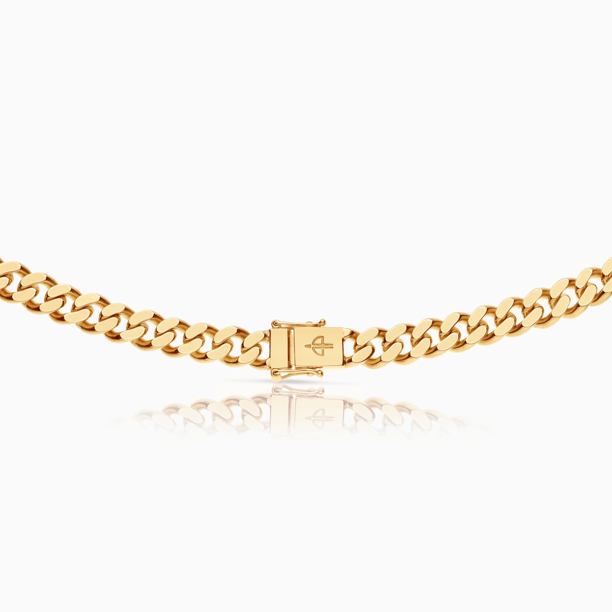 Curb chain 101.65g 18K gold