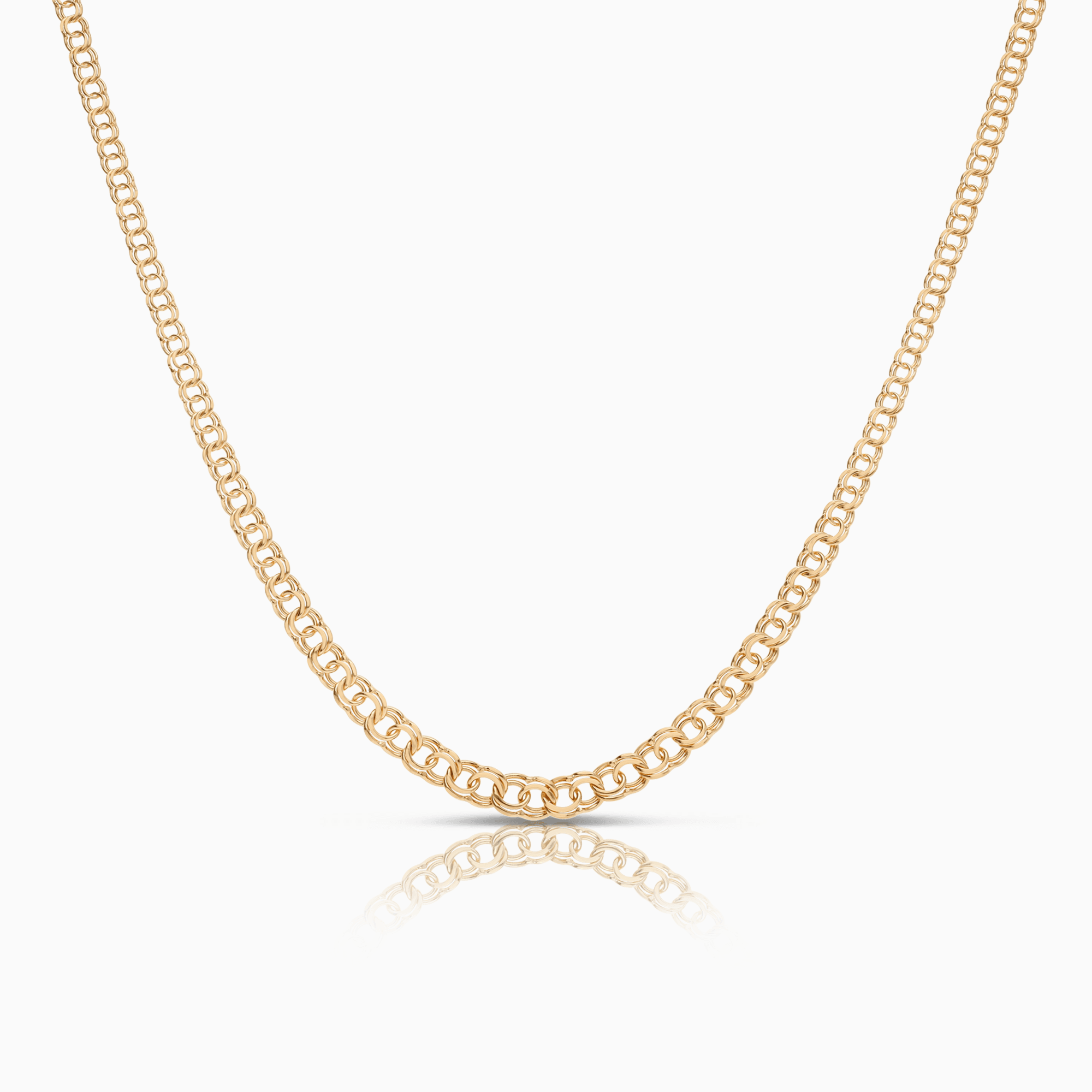 Bismarck halsband 10,72g 18K guld