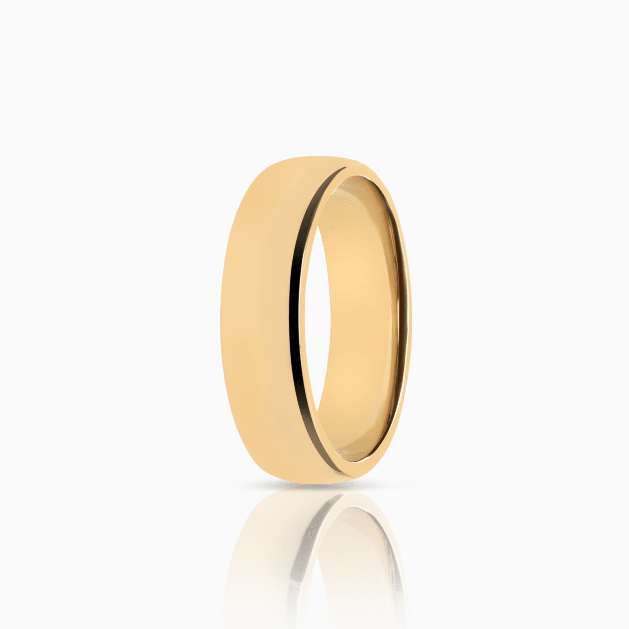 Schalins plain ring 4.90g 18K gold