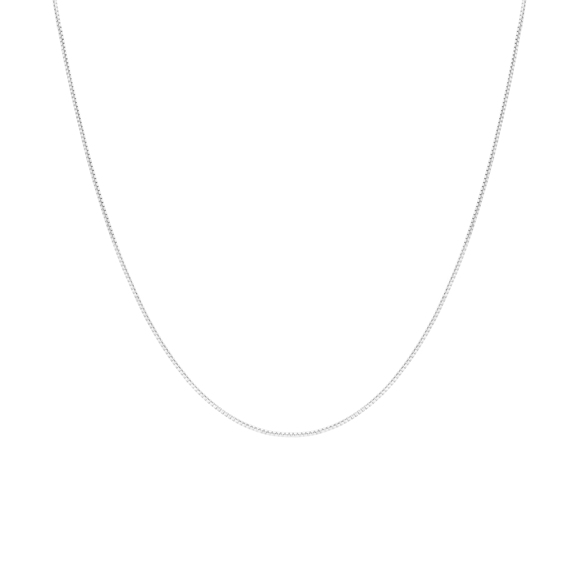 Veneziakedja 42,5cm 18K vitguld