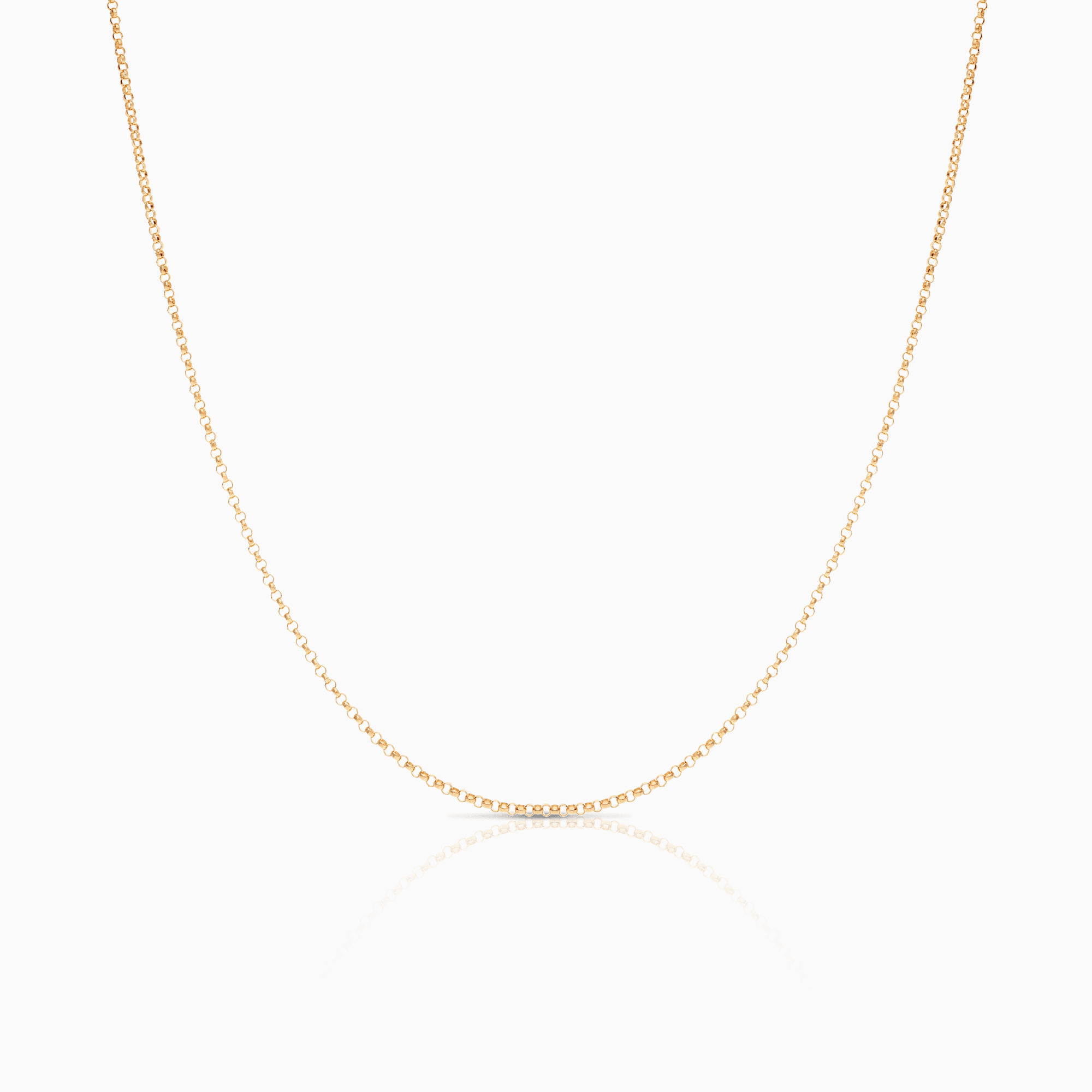 Ärtlänk 40cm 18K guld