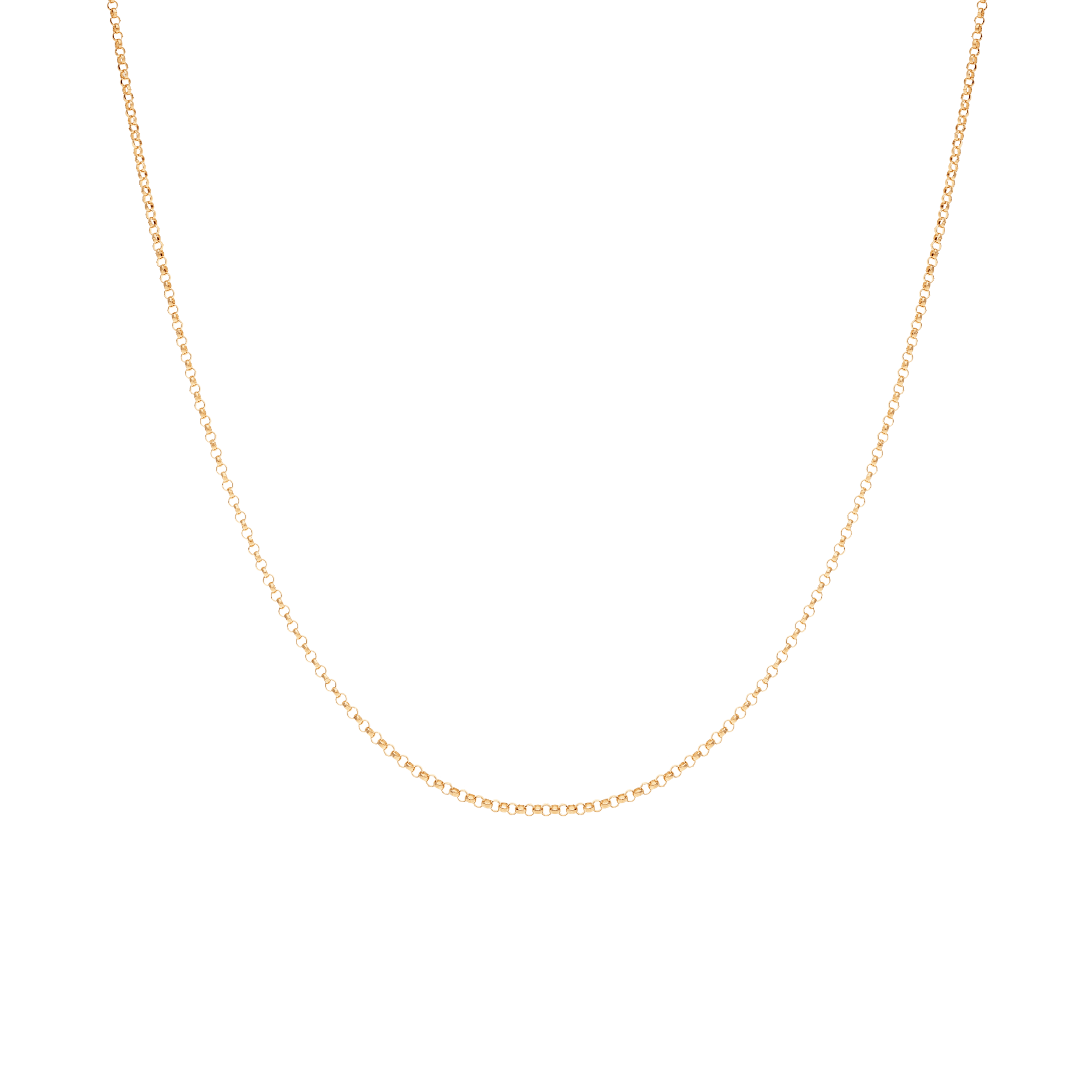 Ärtlänk 40cm 18K guld