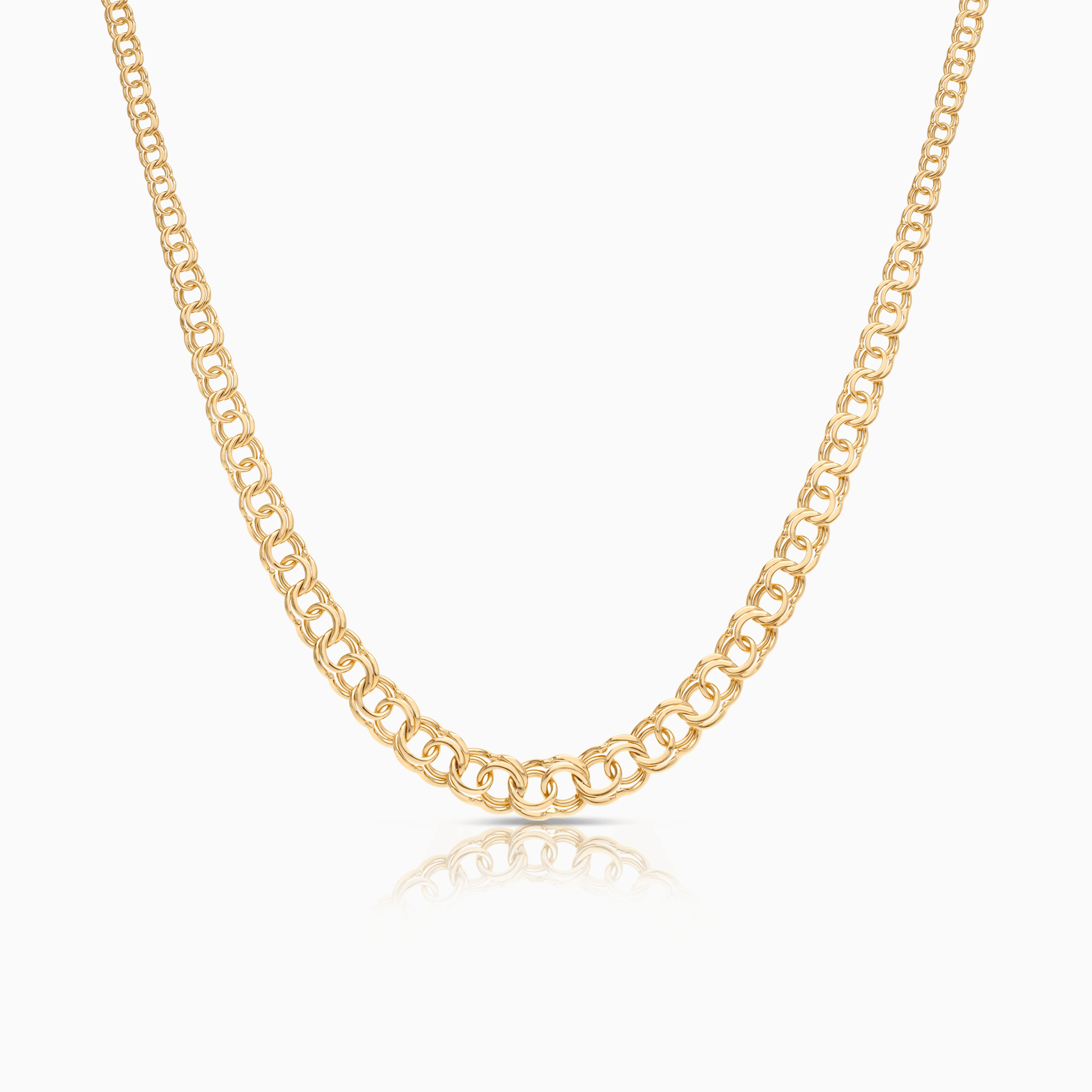 Bismarck necklace 16.98g 18K gold