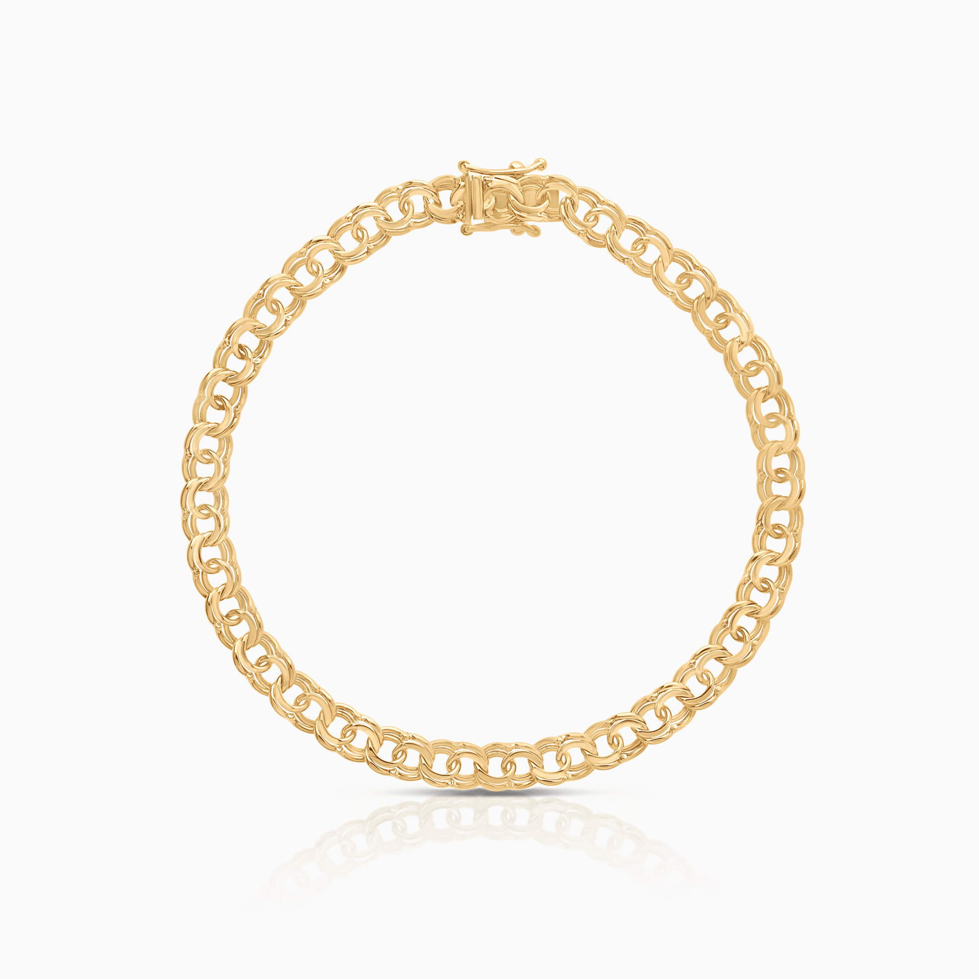 Bismarck armband 9,95g 18K guld