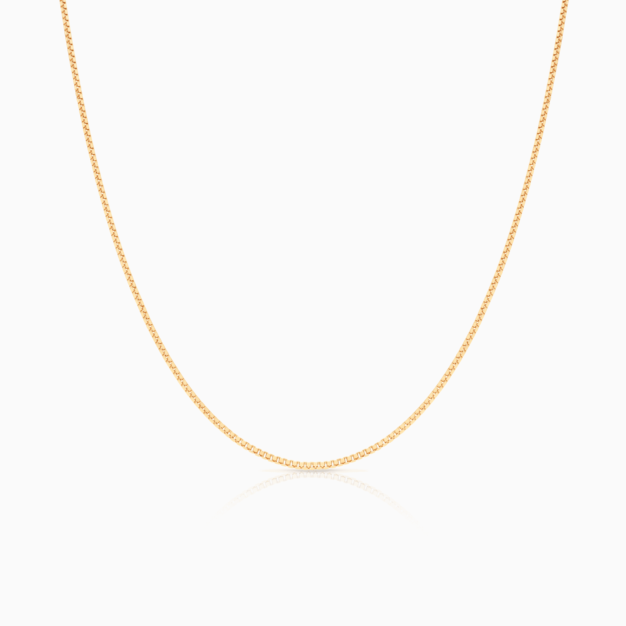 Box chain 7.14g 18K gold