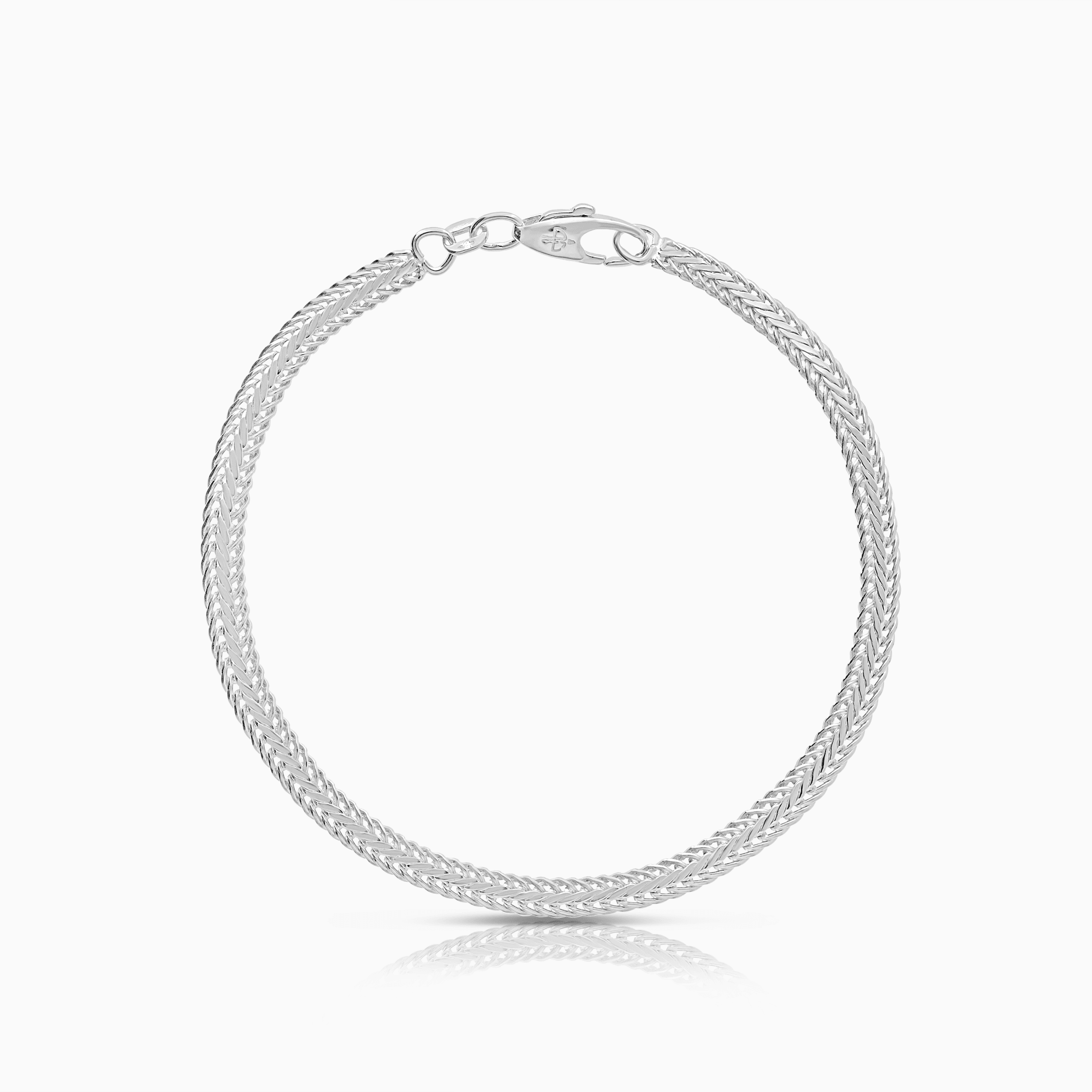 Rävsvansarmband 5,31g 18K vitguld
