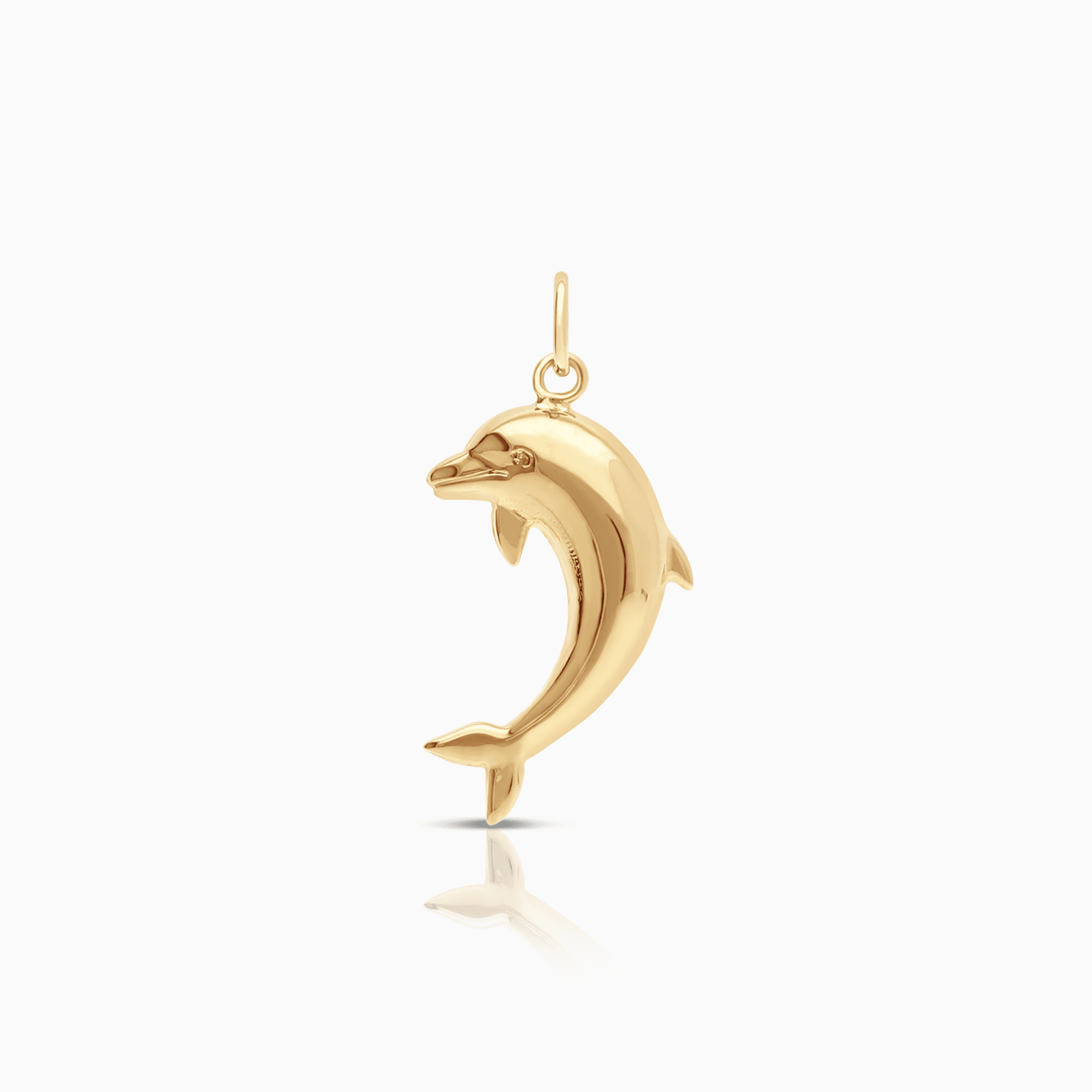 Dolphin pendant 0.76g 18K gold