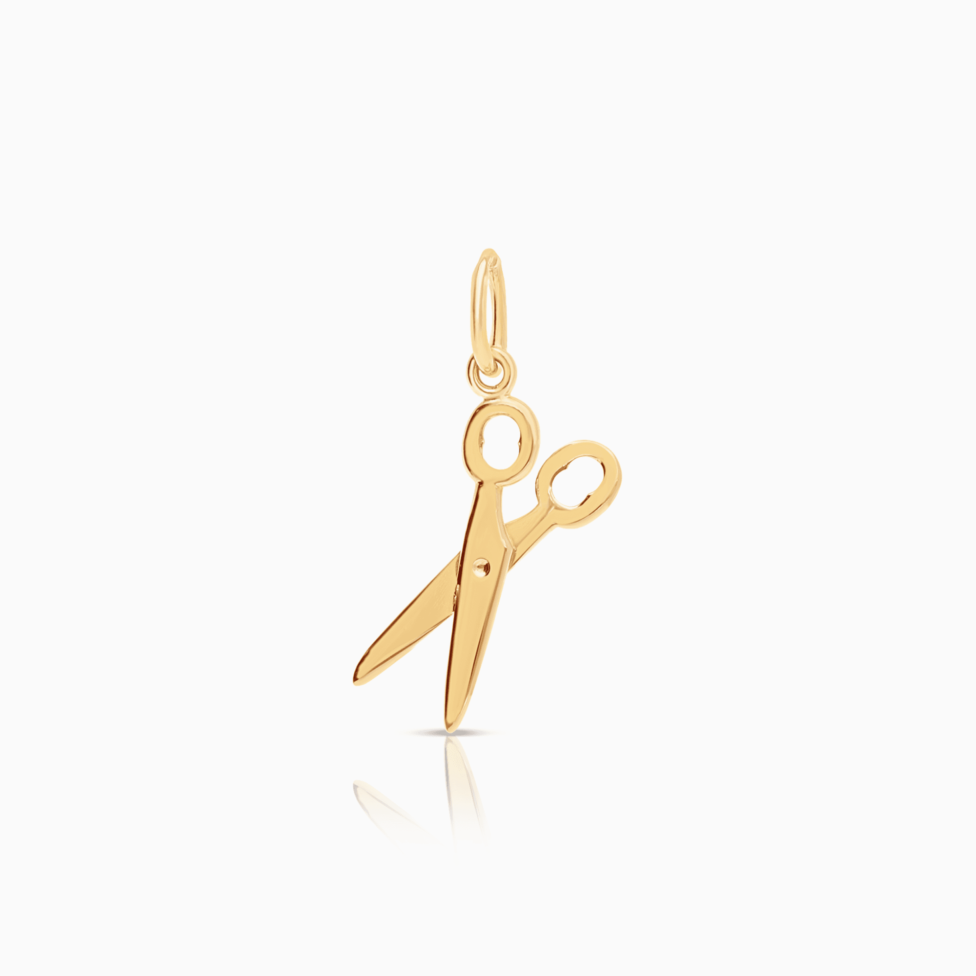 Pendant scissors 0.44g 18K gold