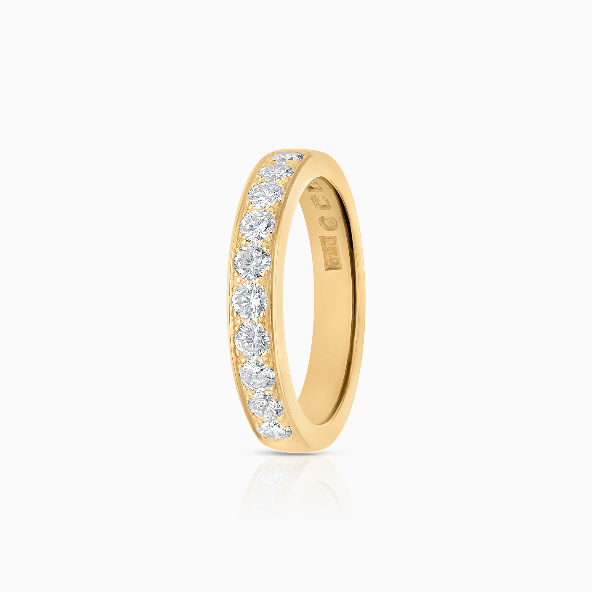 Alliansring 0,60ct 18K guld