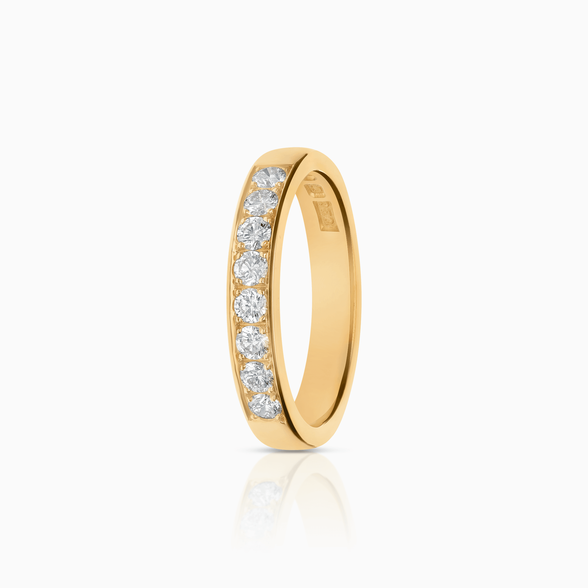 Alliansring 0,38ct 18K guld