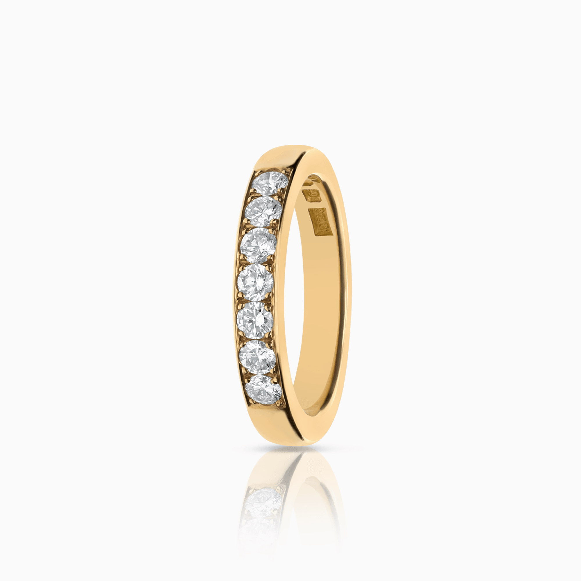 Alliansring 0,49ct 18K guld