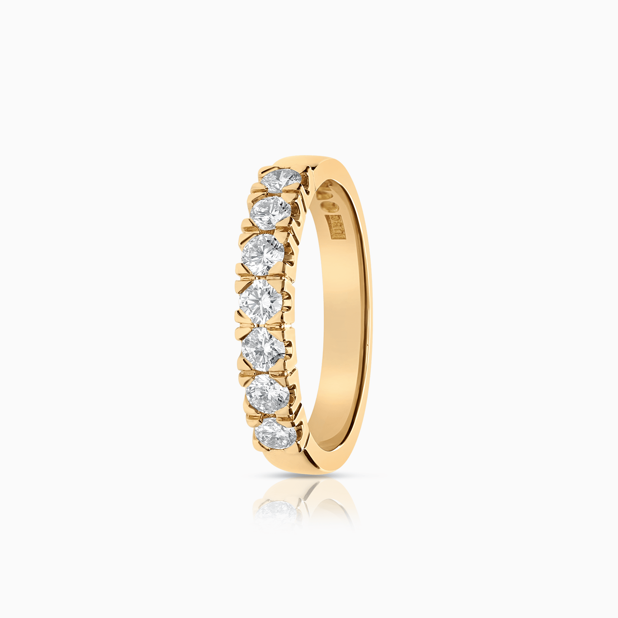 Alliansring 0,39ct 18K guld