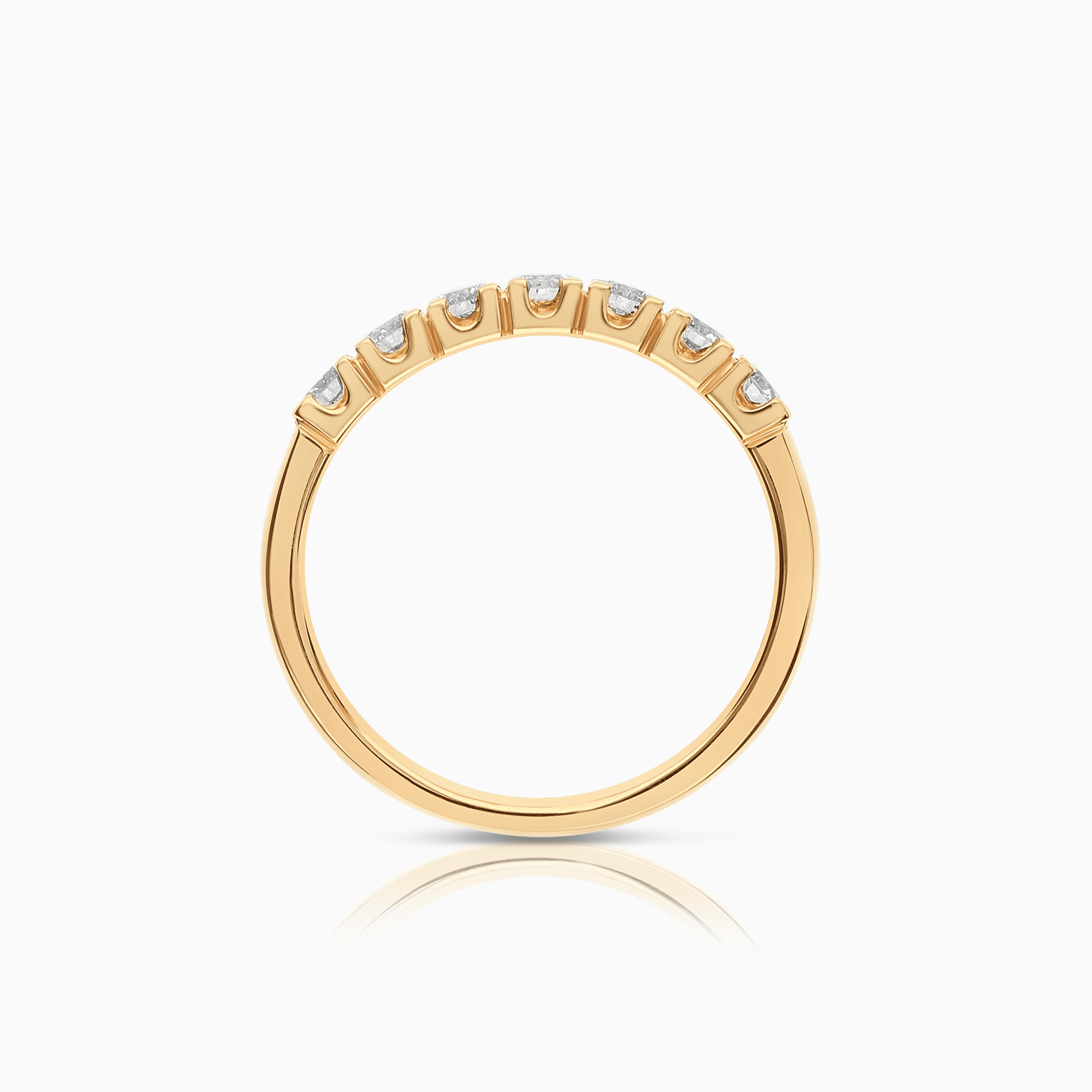 Alliansring 0,39ct 18K guld