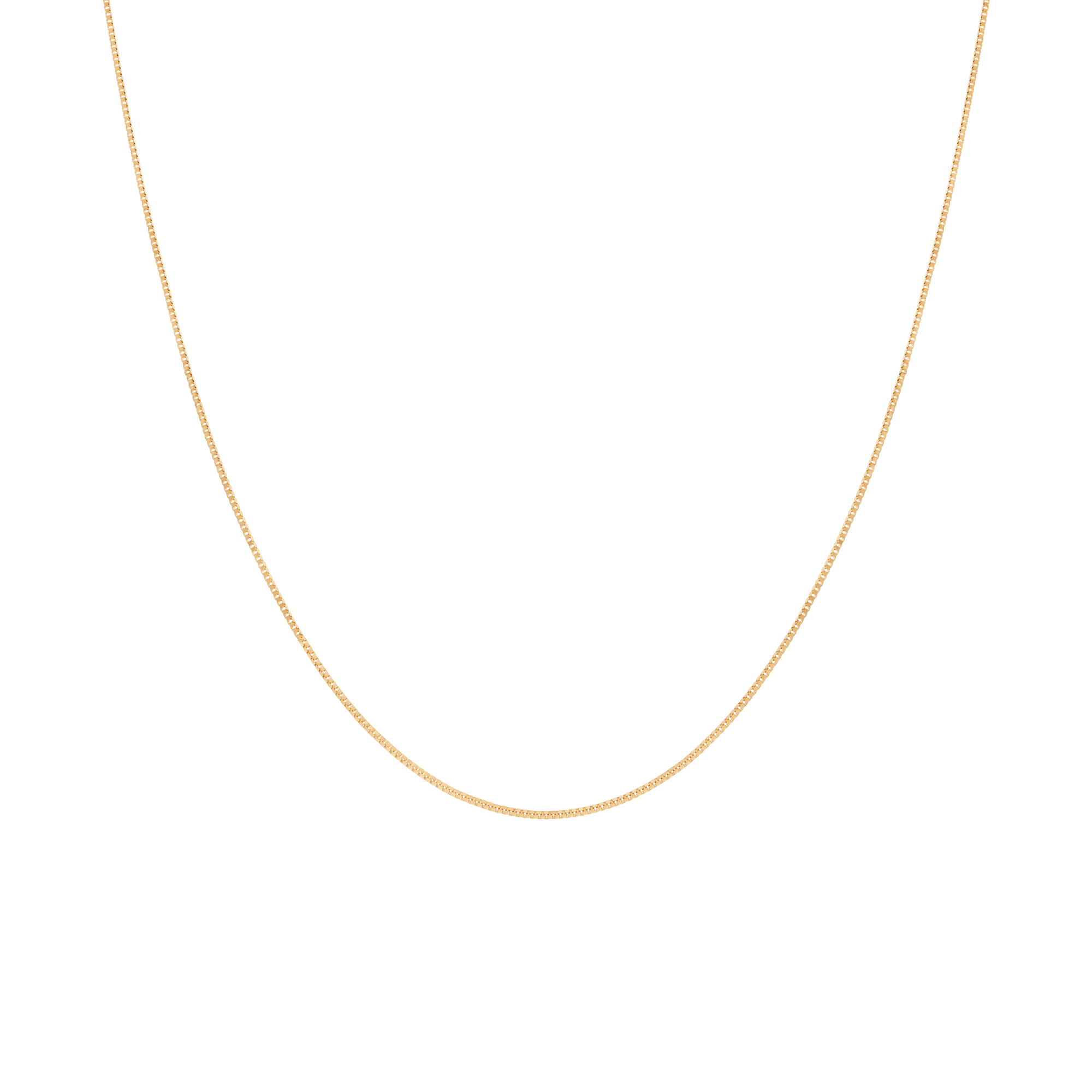 Box Chain 36cm 18K Gold
