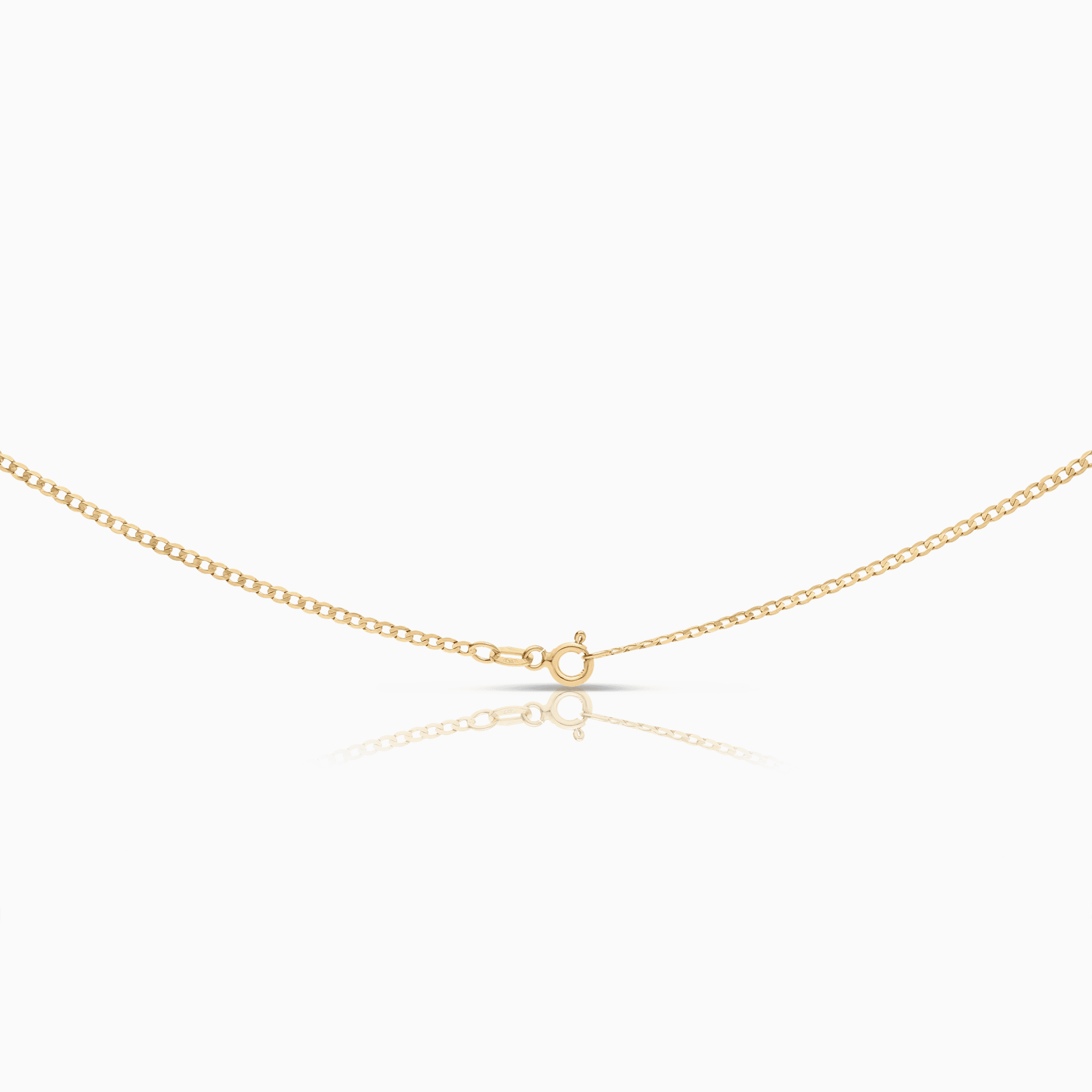 Curb chain 2.45g 18K gold