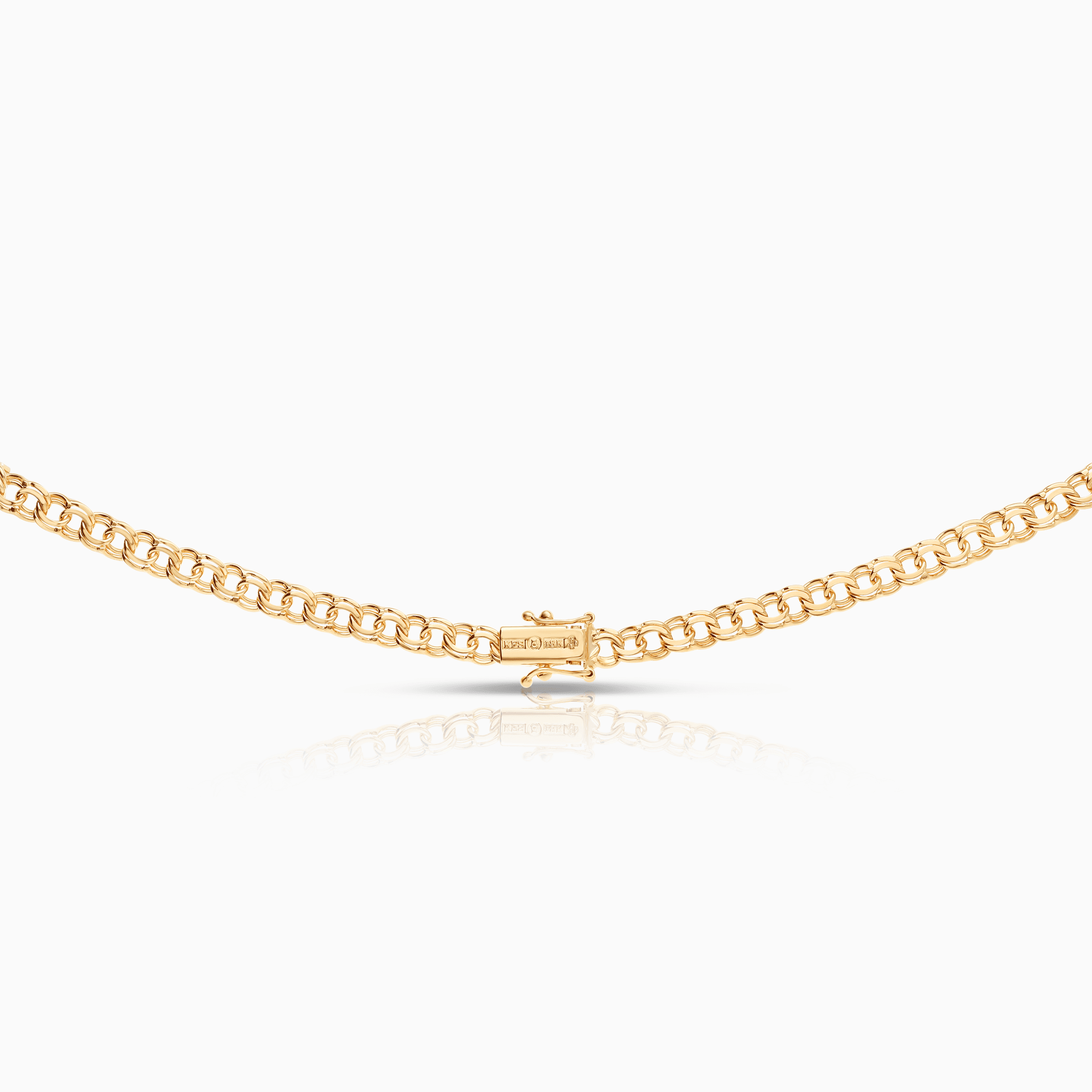 Bismarck necklace 30.68g 18K gold