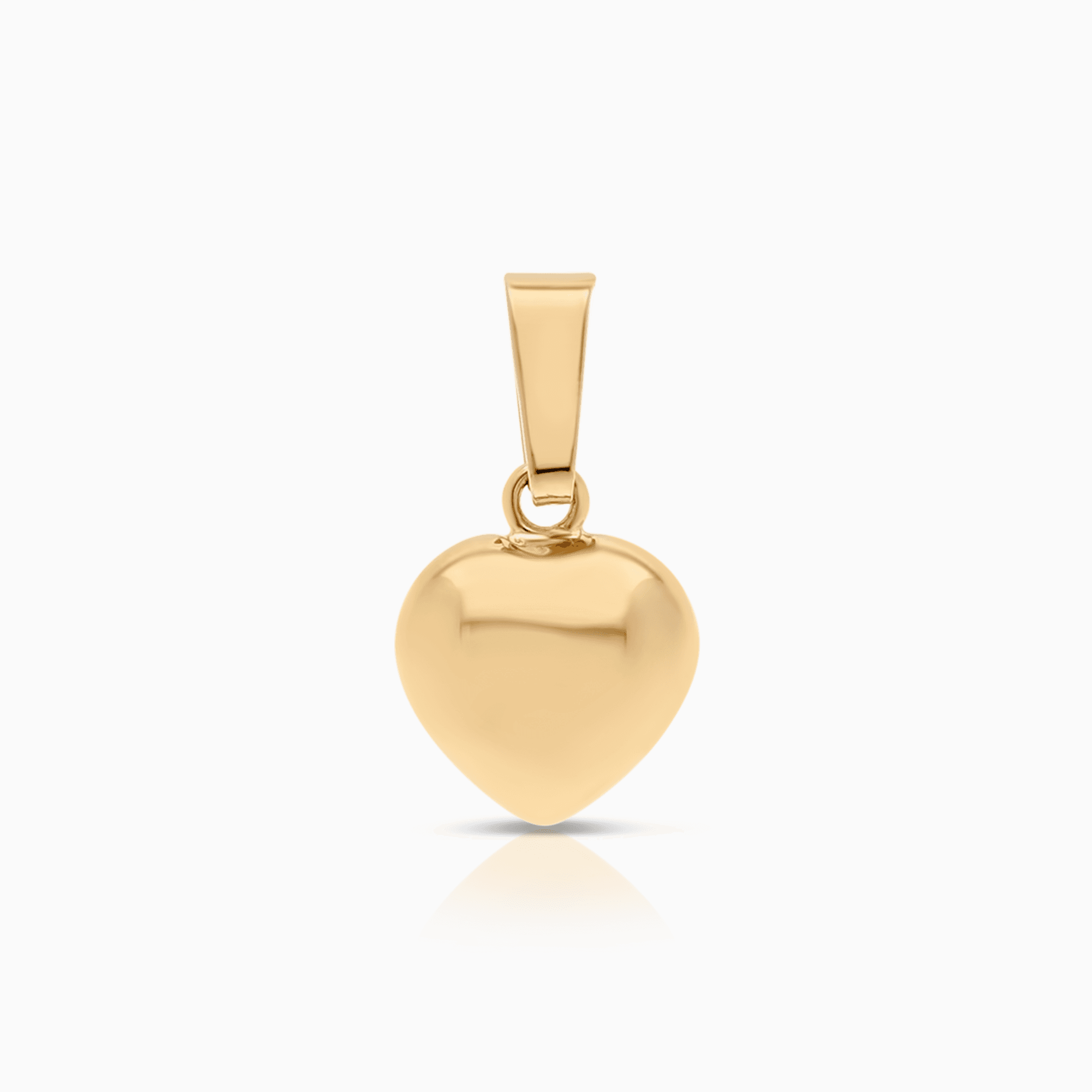 Heart pendant 2.02g 18K gold