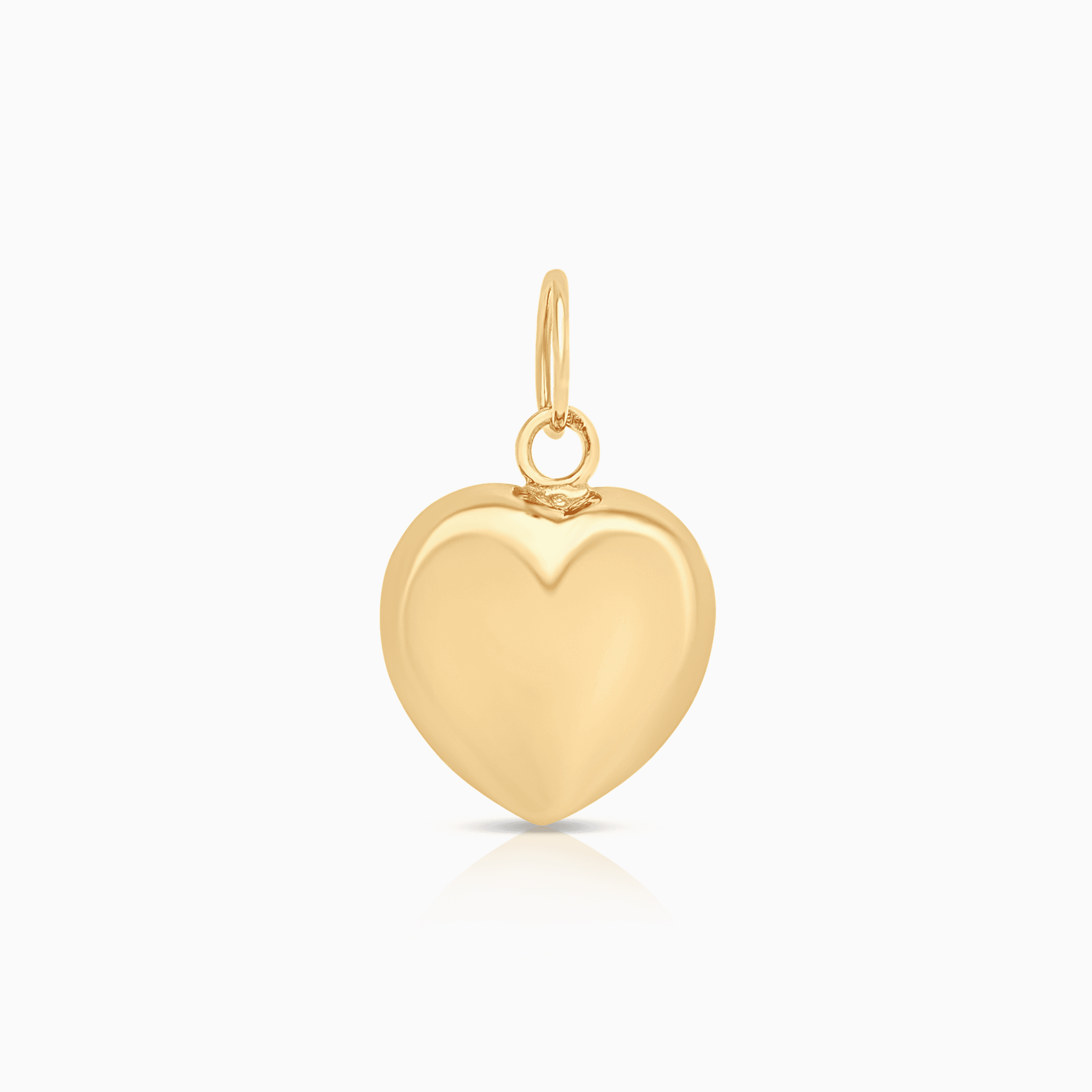 Heart pendant 1.34g 18K gold