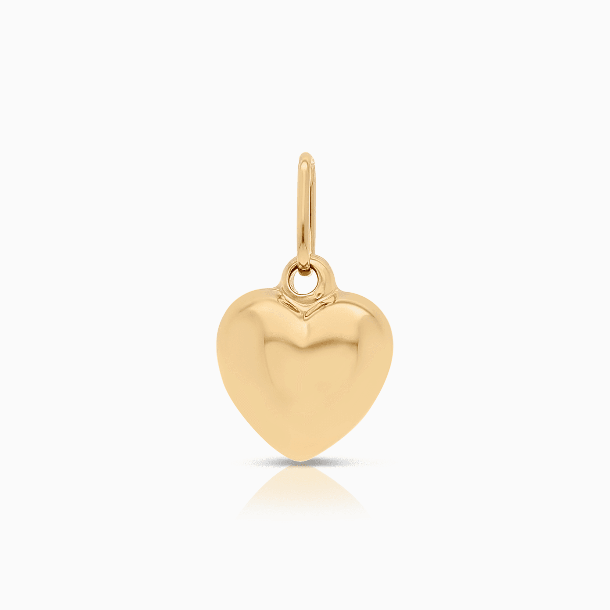 Heart pendant 0.61g 18K gold