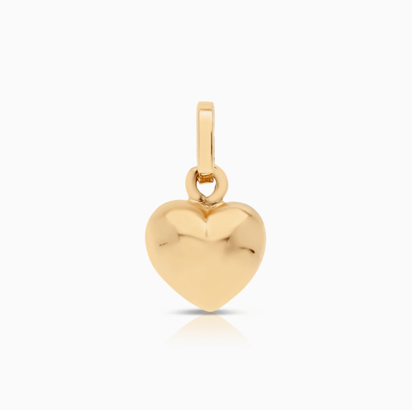 Heart pendant 2.83g 18K gold