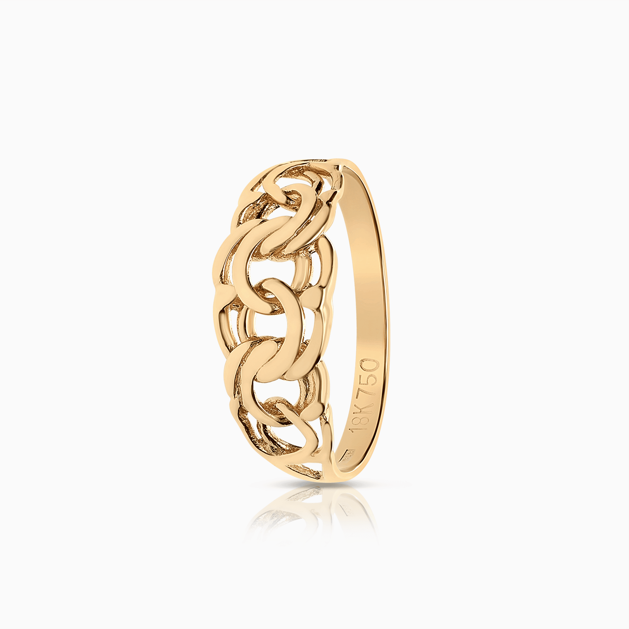 Bismarck ring 1.89g 18K gold