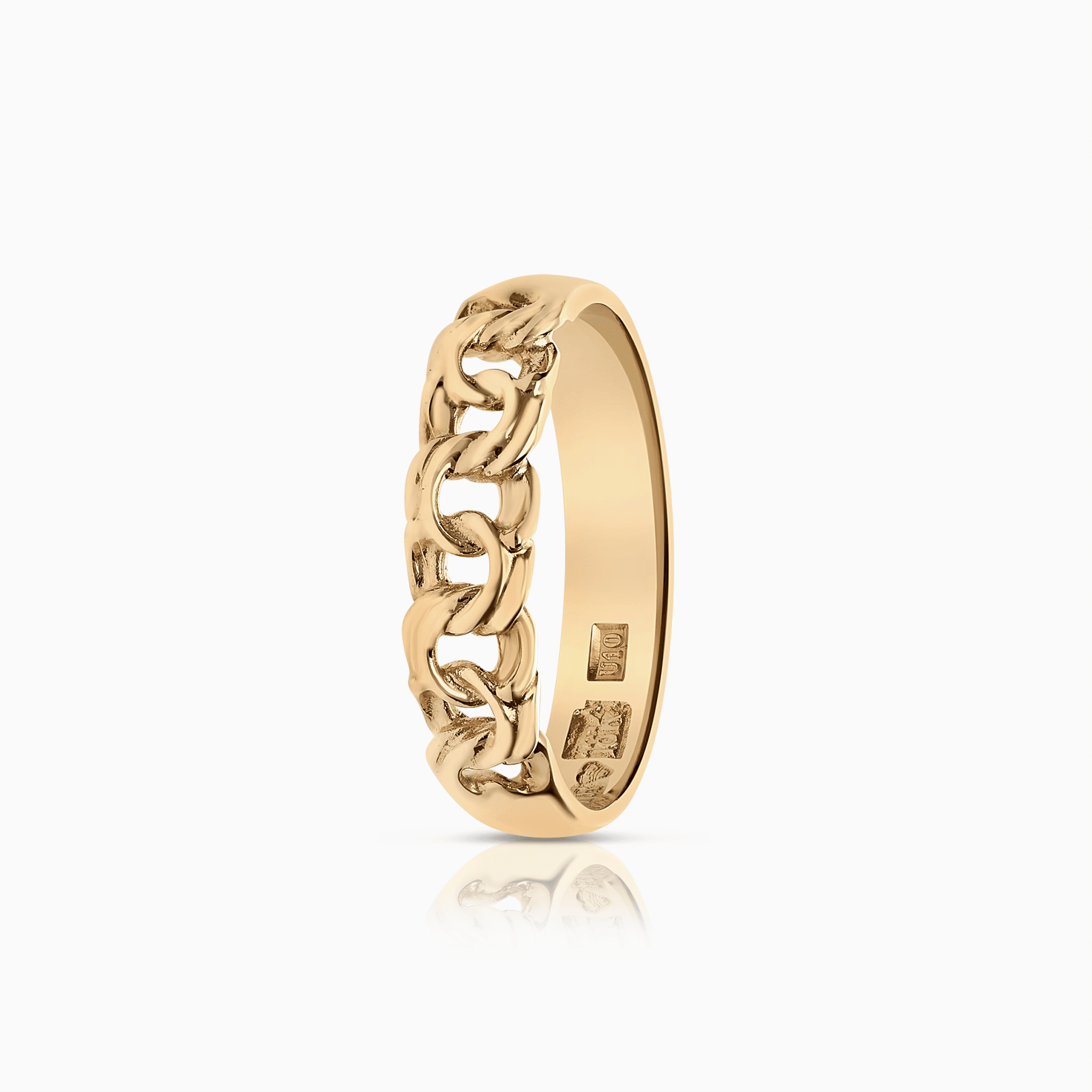 Bismarck ring 3.66g 18K gold