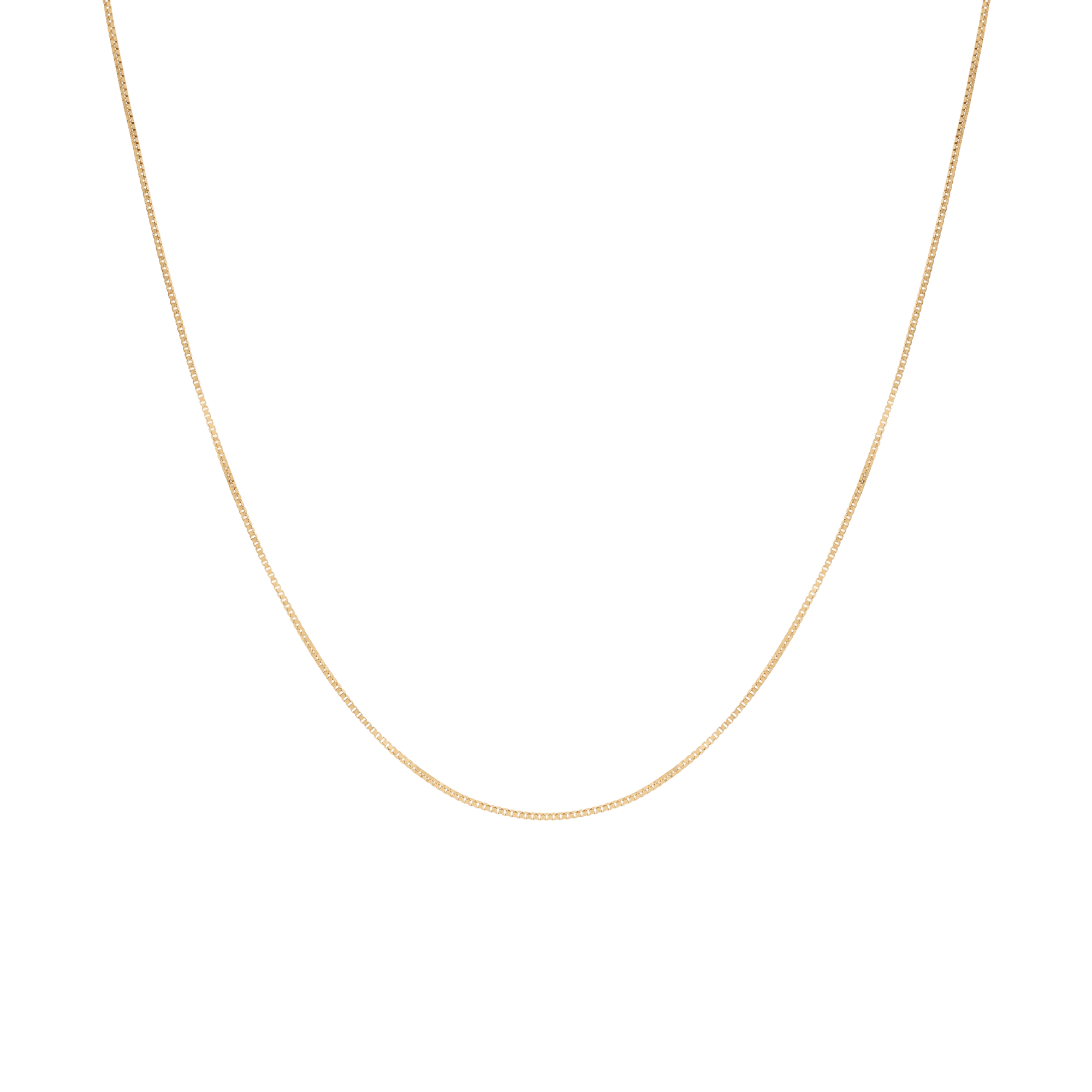 Venezialänk 45cm 18K guld