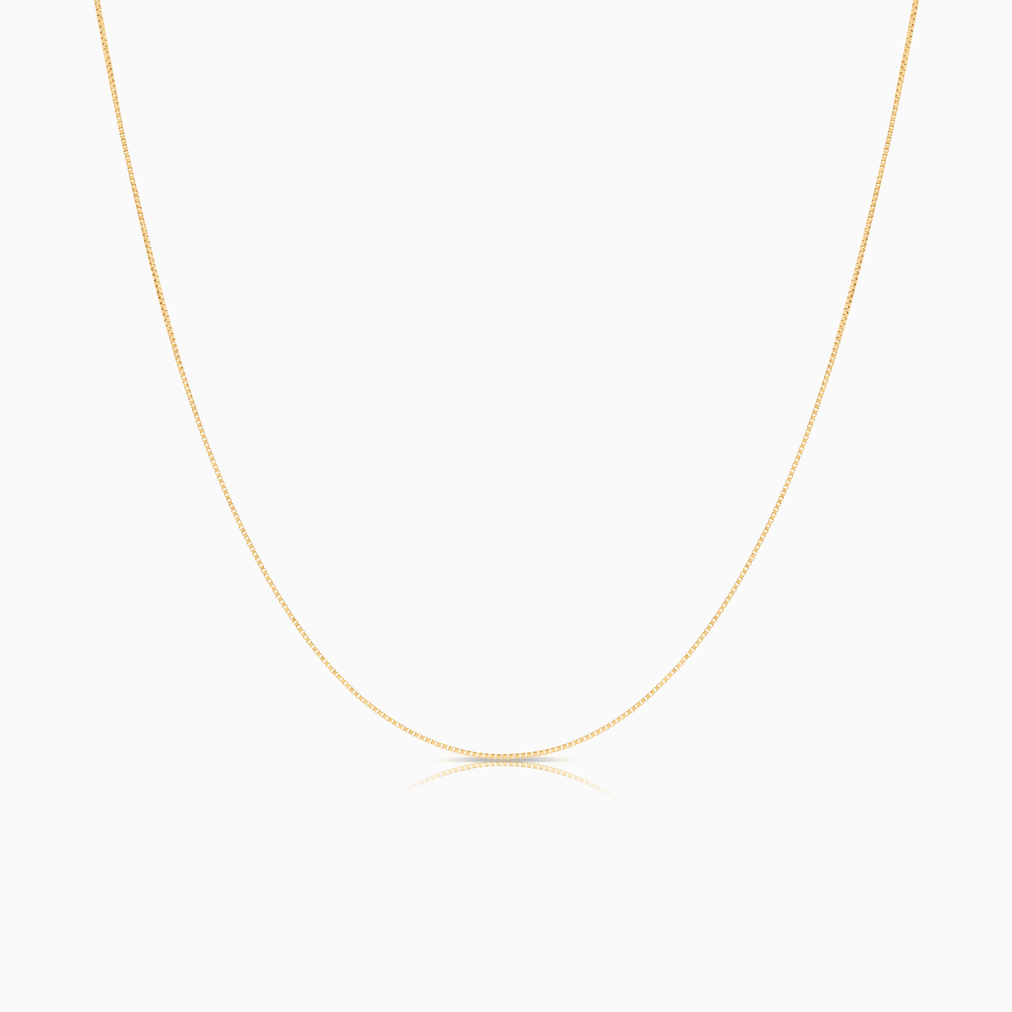 Veneziakedja 40cm 18K guld
