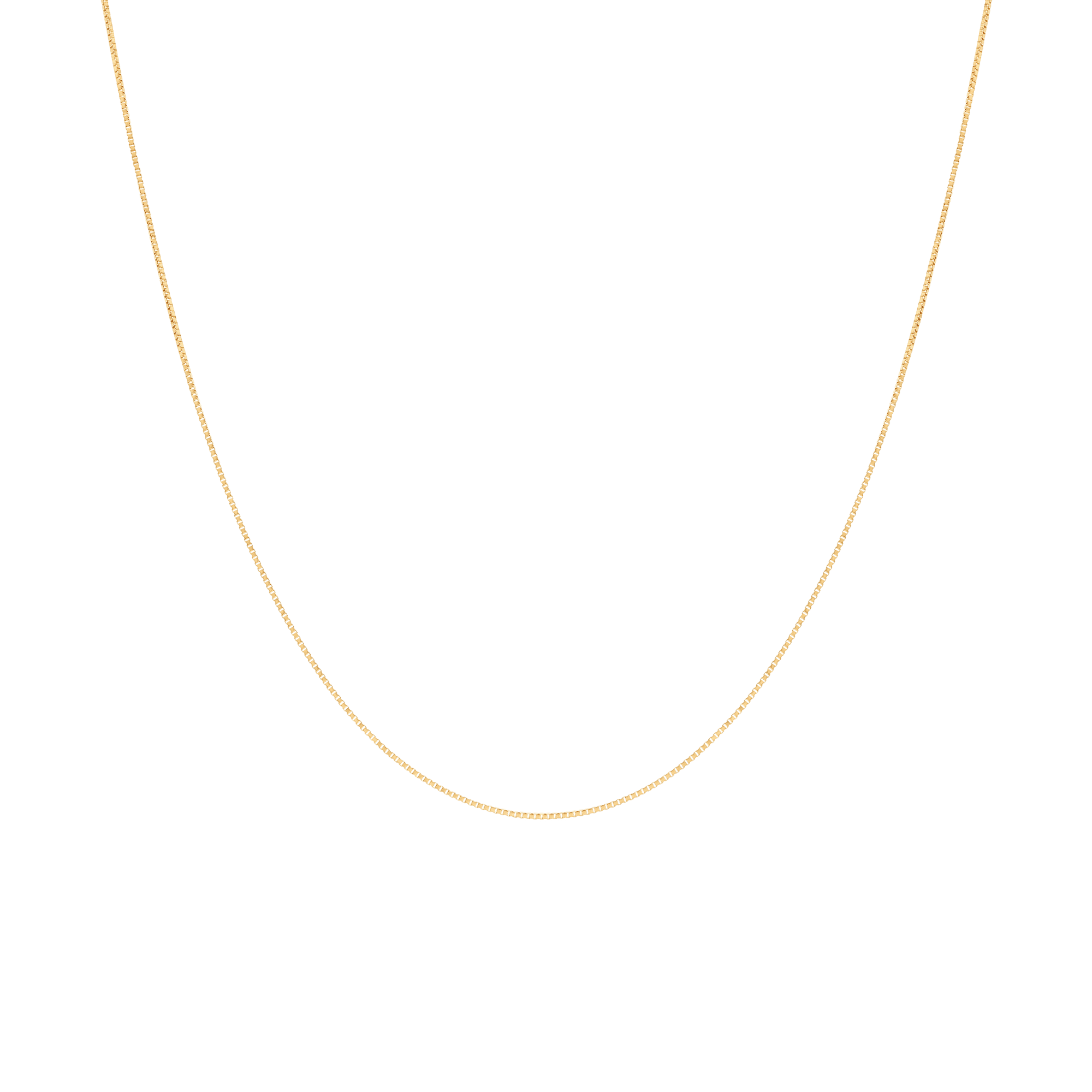 Veneziakedja 40cm 18K guld