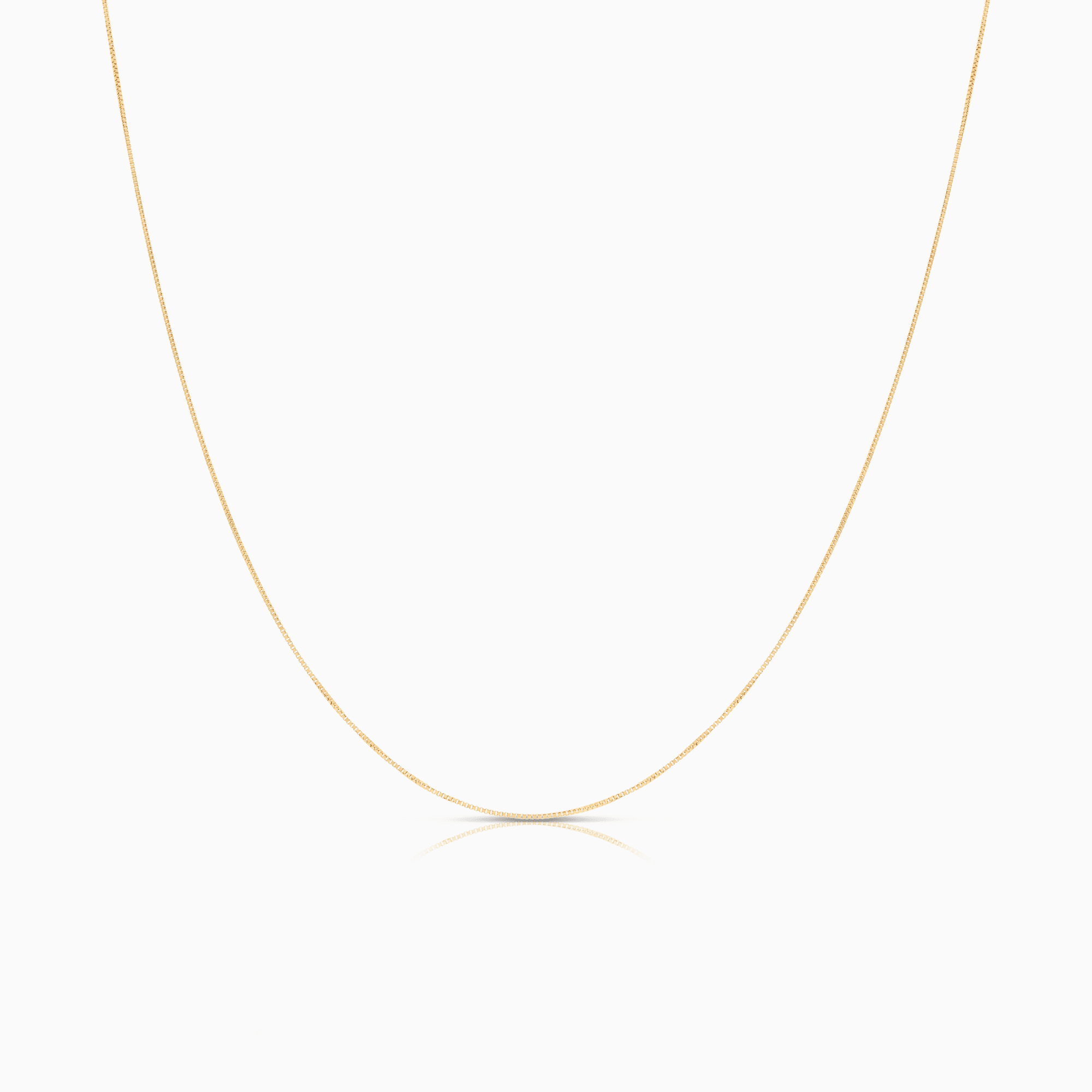 Box Chain 42cm 18K gold