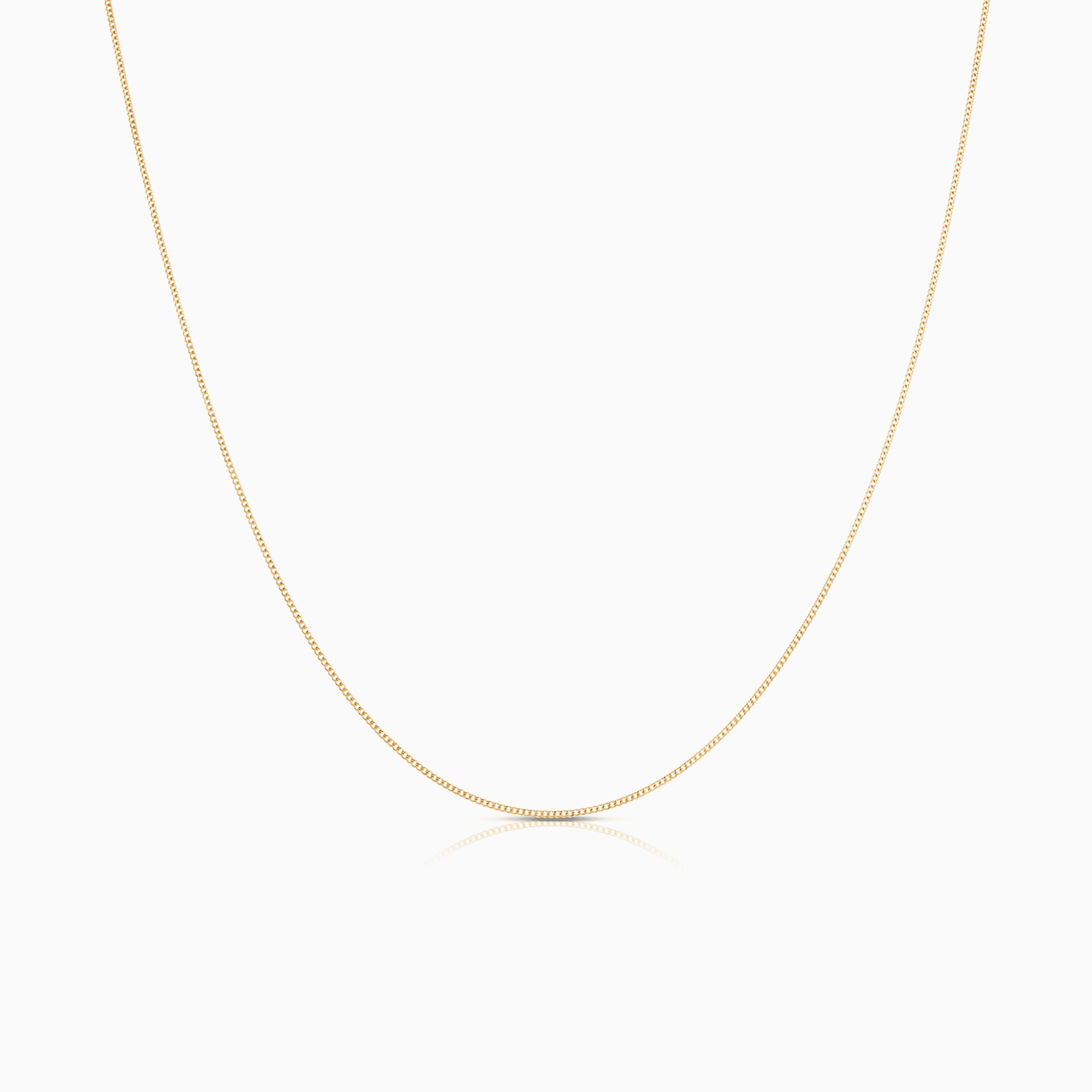Curb chain 42cm 18K gold
