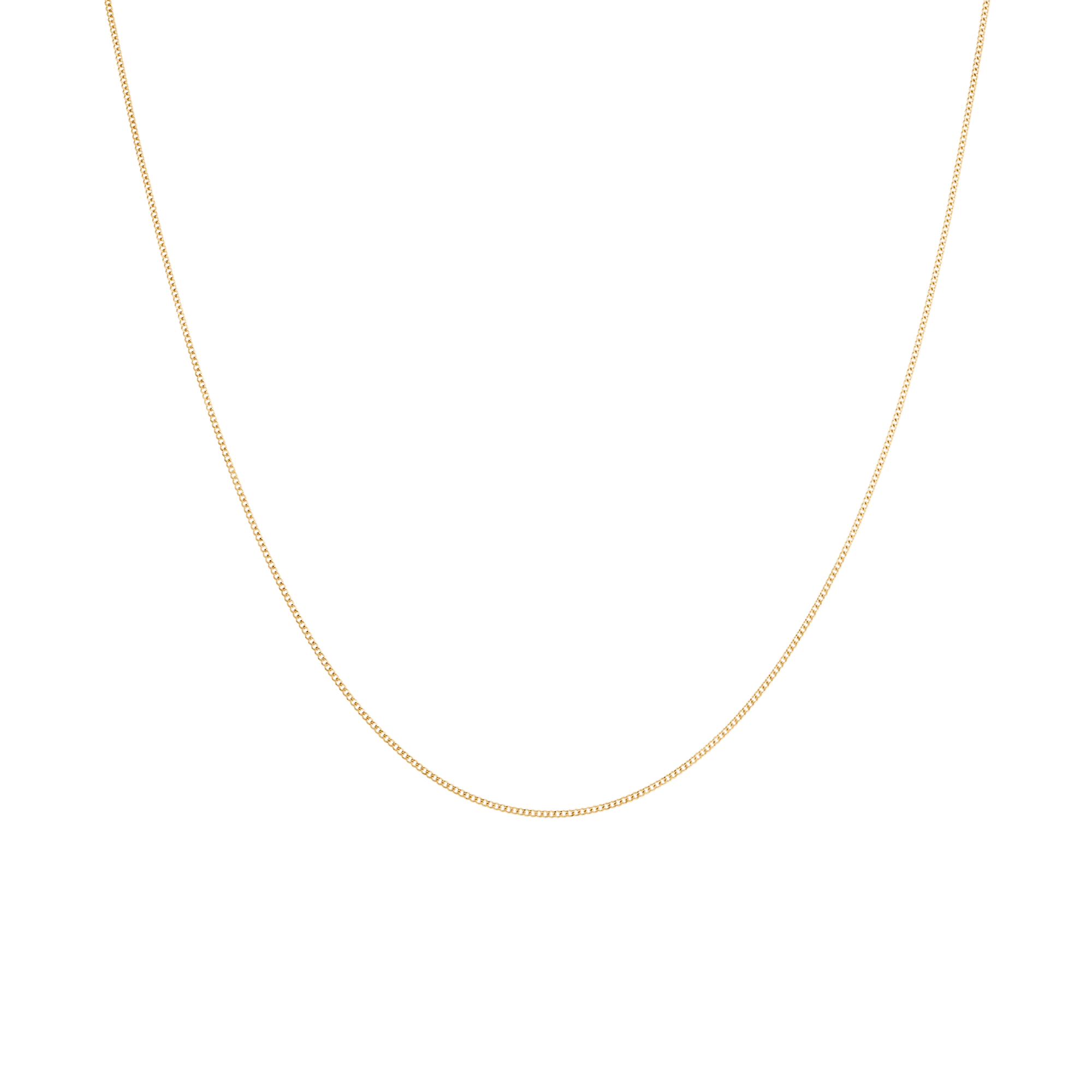 Curb chain 42cm 18K gold