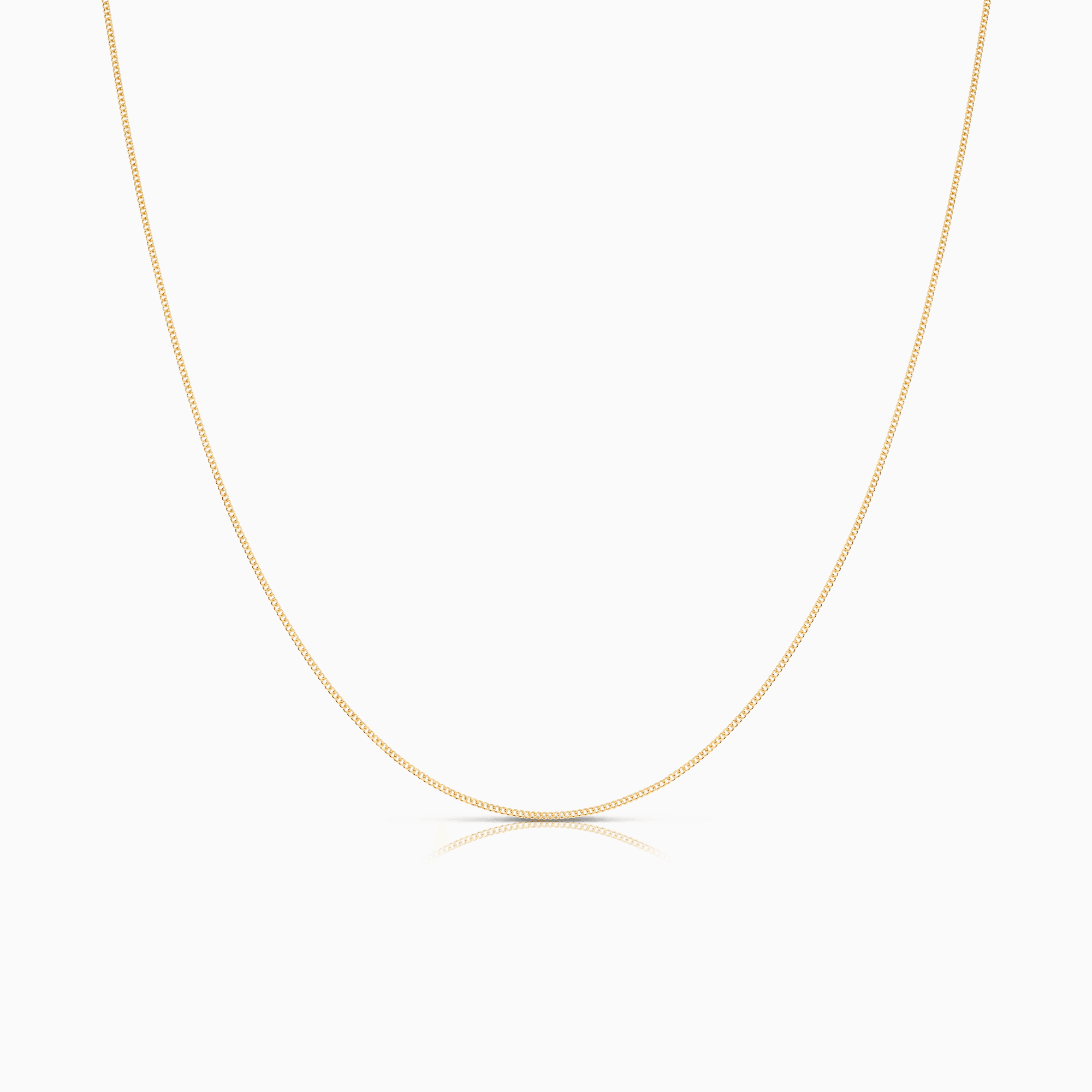 Curb chain 42cm 18K gold