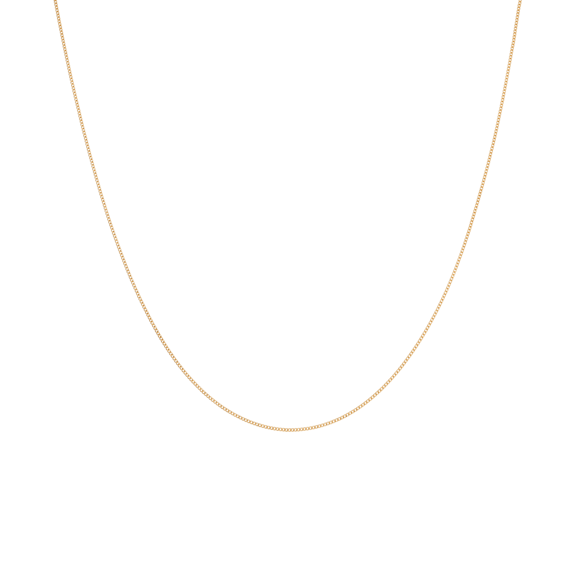 Curb chain 42.5cm 18K gold