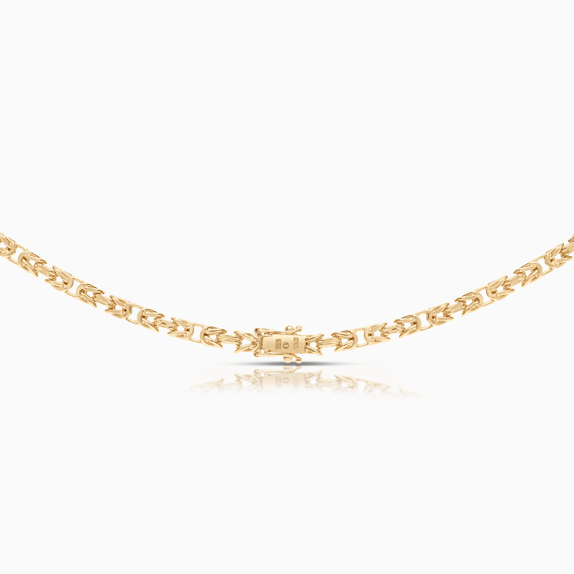 Byzantine chain 61.79g 18K gold