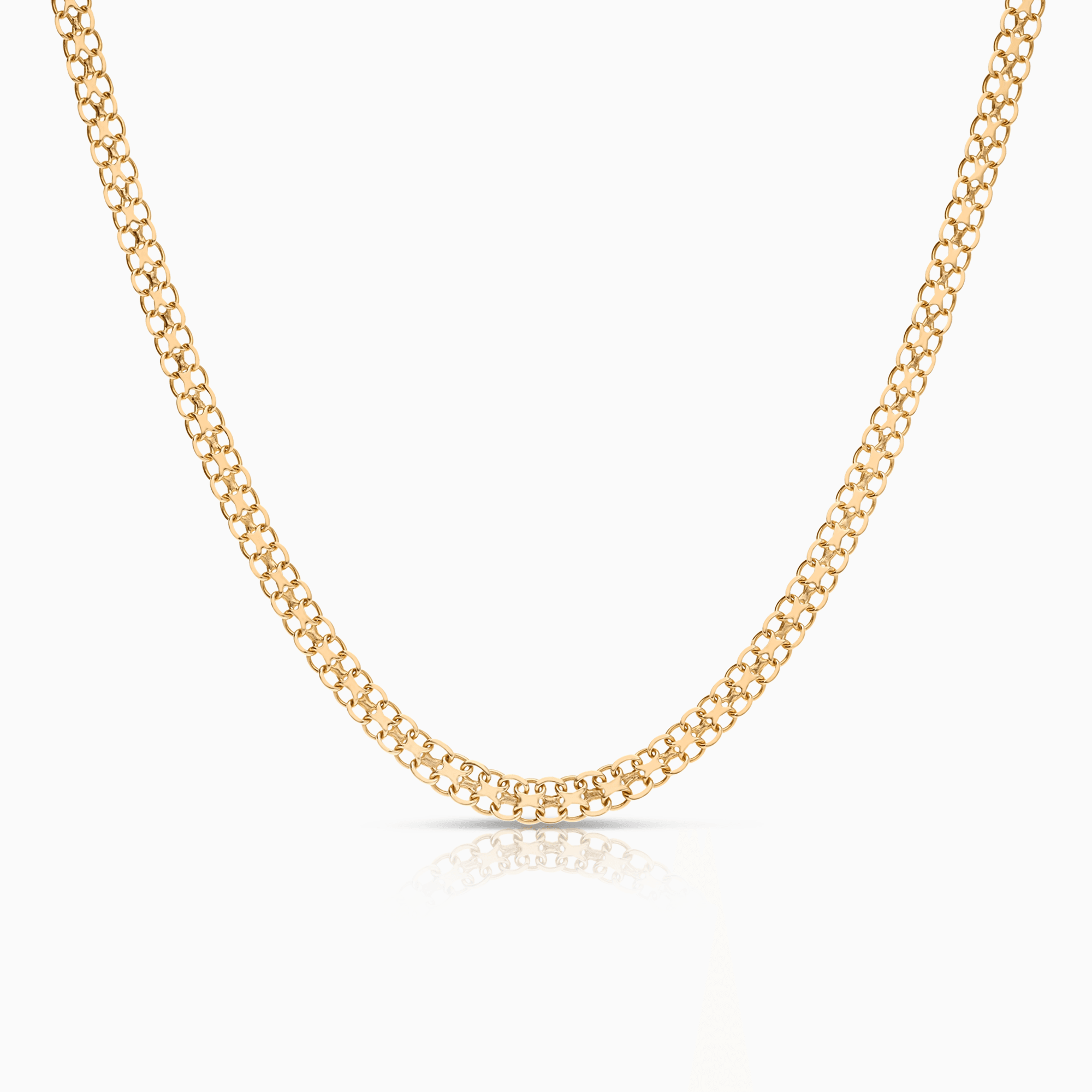 X-link necklace 11.91g 18K gold
