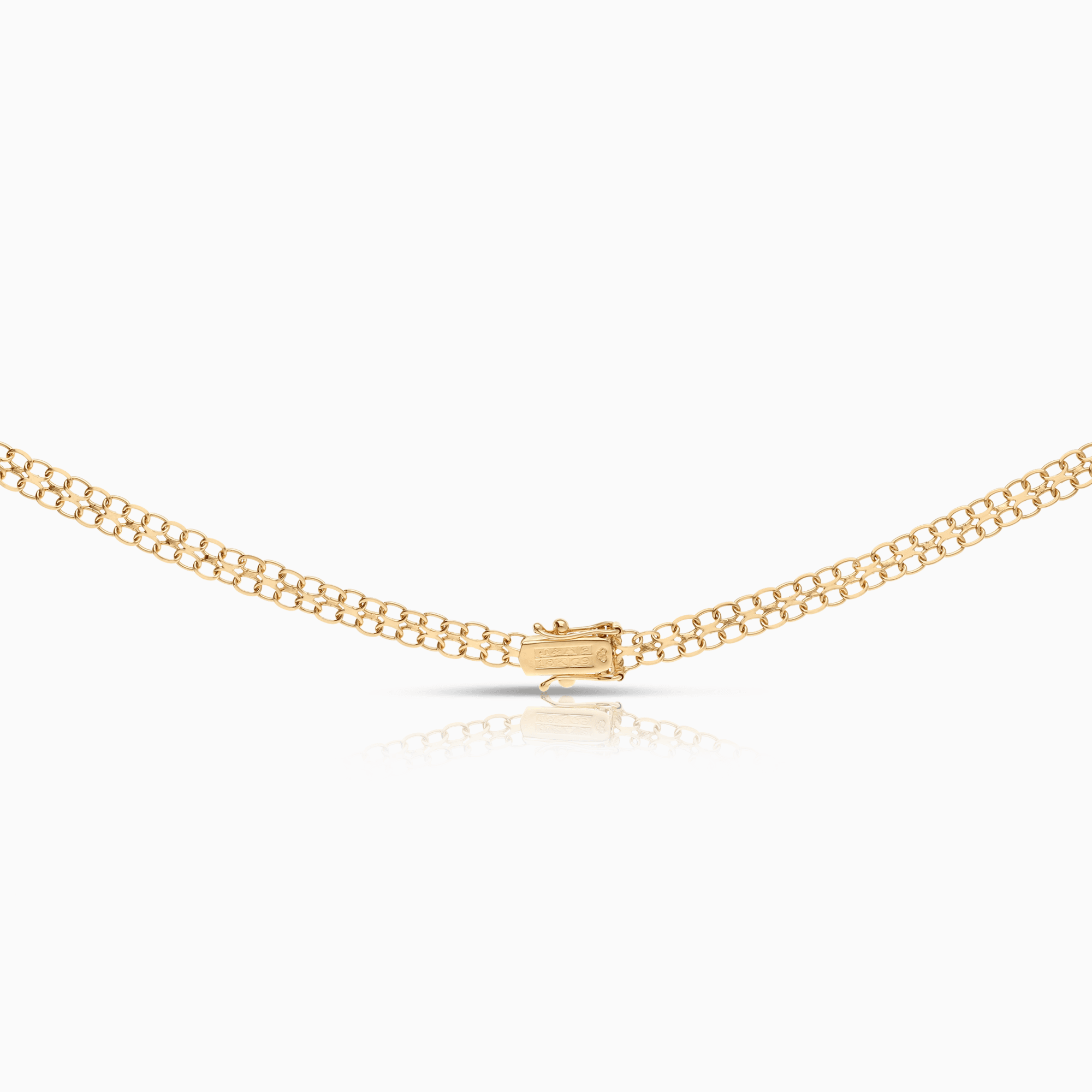 X-link necklace 11.96g 18K gold