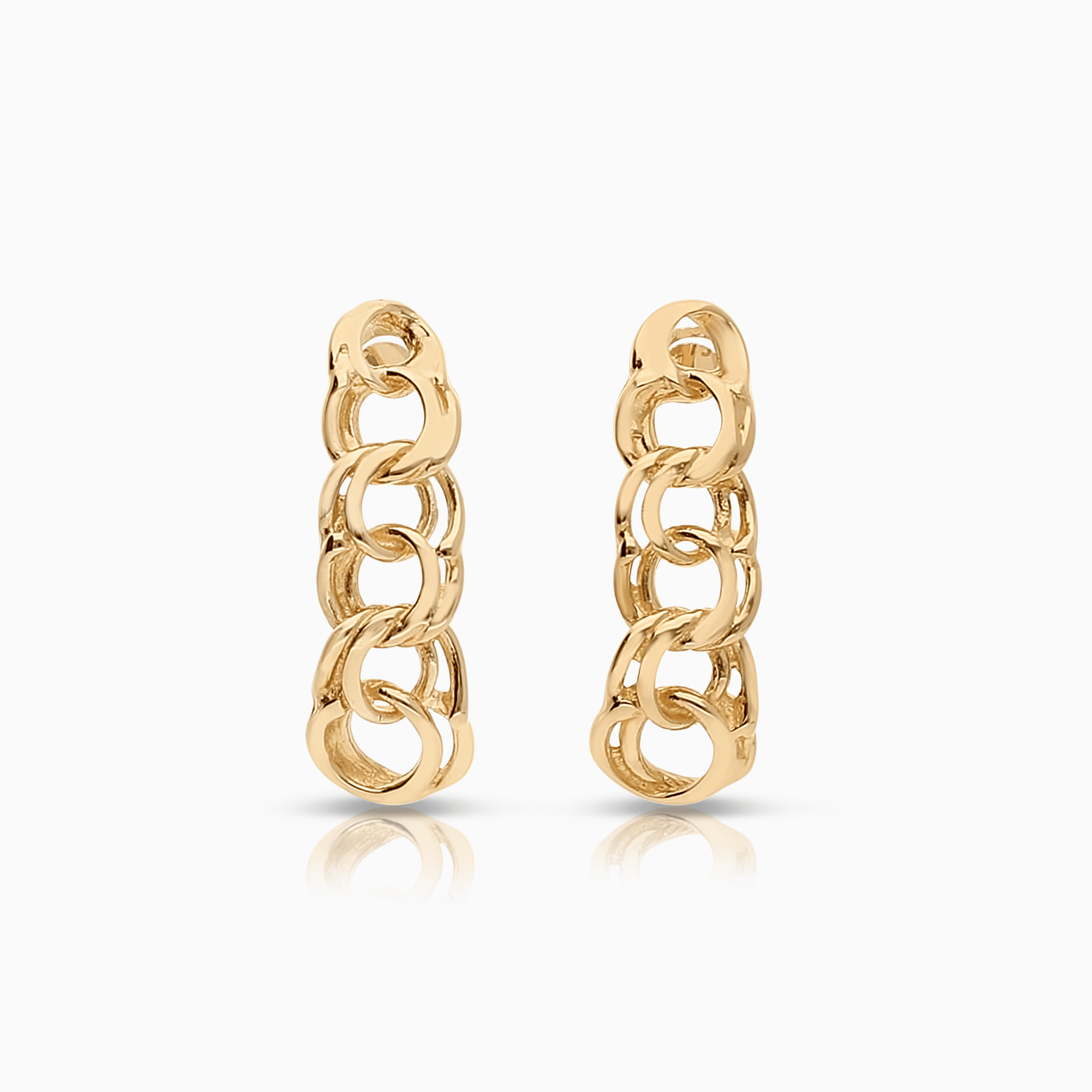 Bismarck Earrings 0.93g 18K Gold