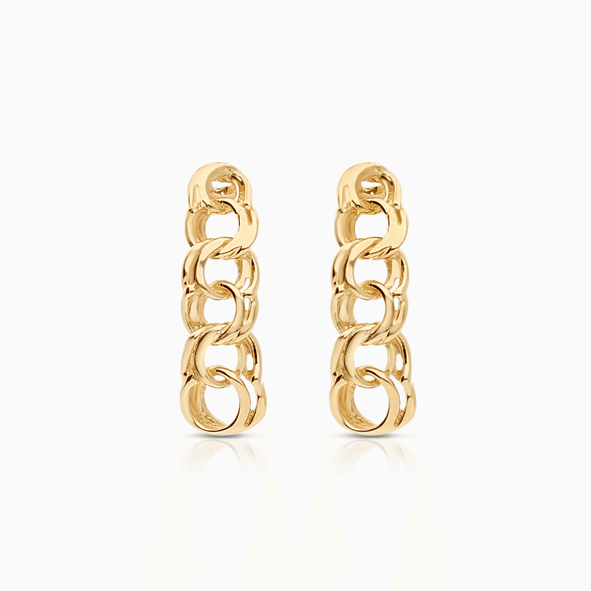 Bismarck earrings 1.20g 18K gold