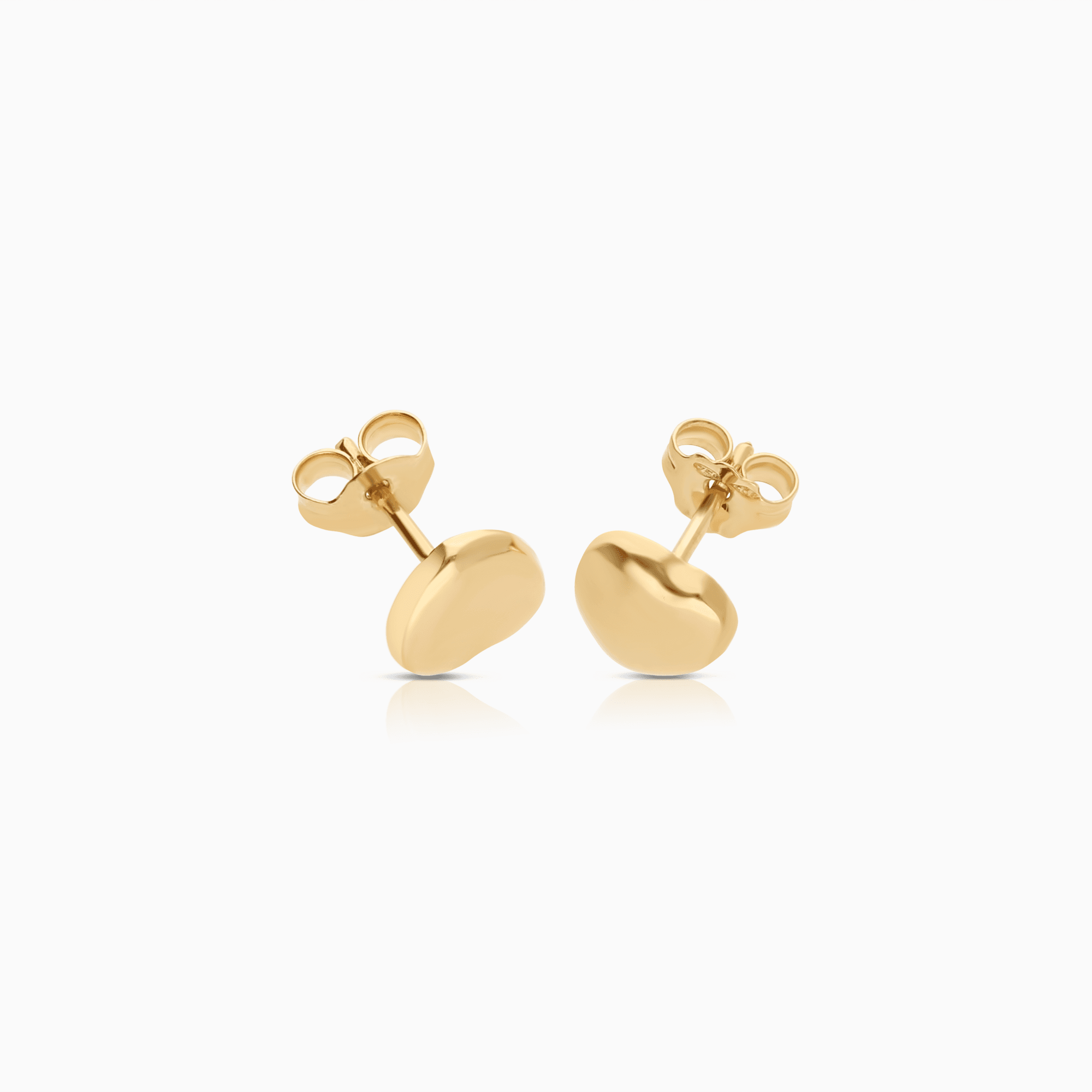 Gold Earrings Hearts 0.51g 18K Gold
