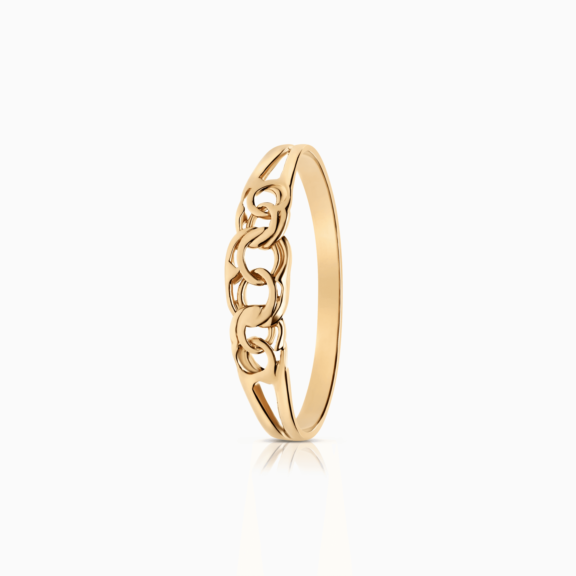 Bismarck ring 0.91g 18K gold