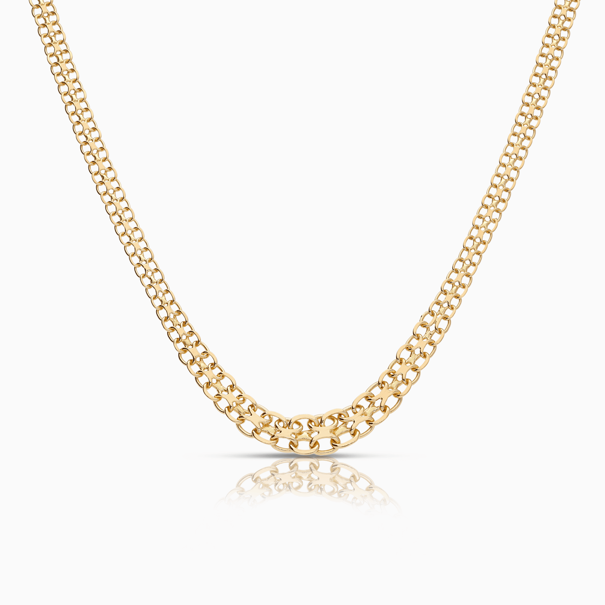 X-länk halsband 14,35g 18K guld